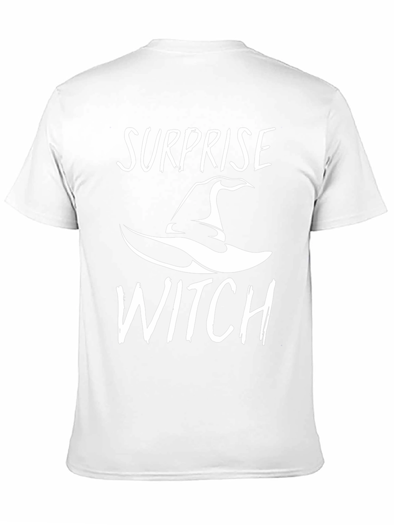 Surprise Witch Graphic Tee - Halloween Party Shirt