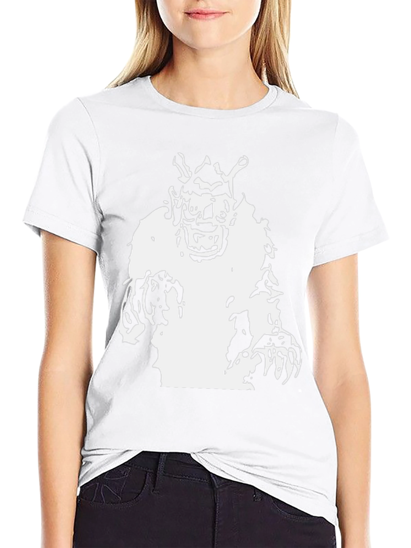 Monster Graphic Black T-Shirt