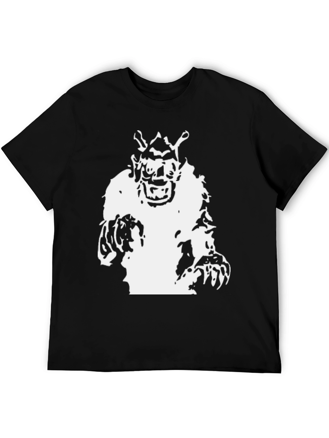 Monster Graphic Black T-Shirt