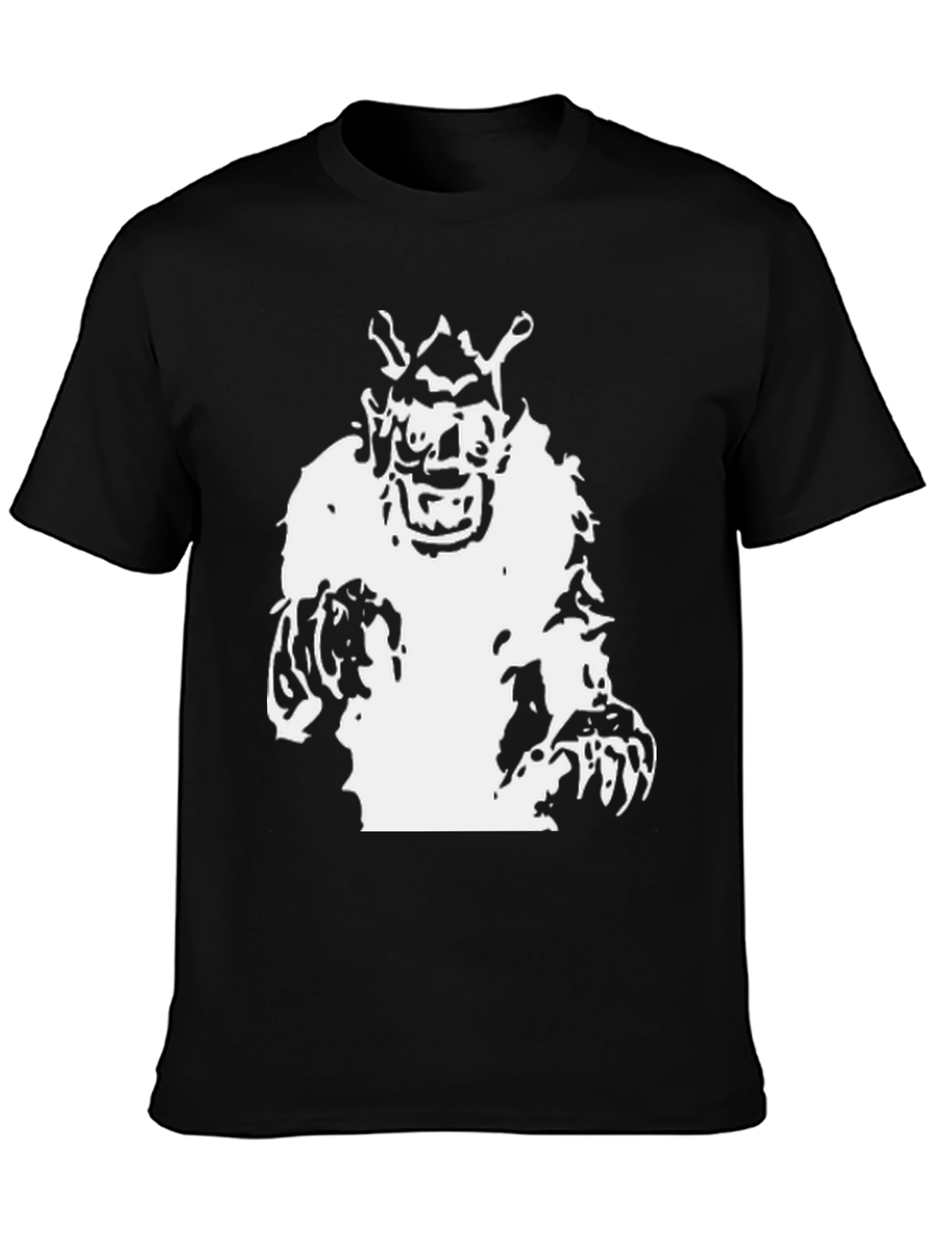 Monster Graphic Black T-Shirt