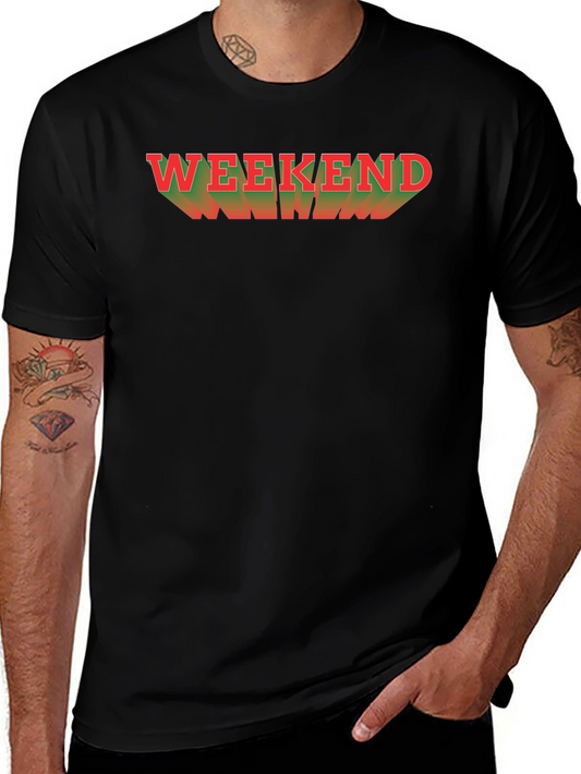 Weekend Graphic T-Shirt - Stylish Casual Tee