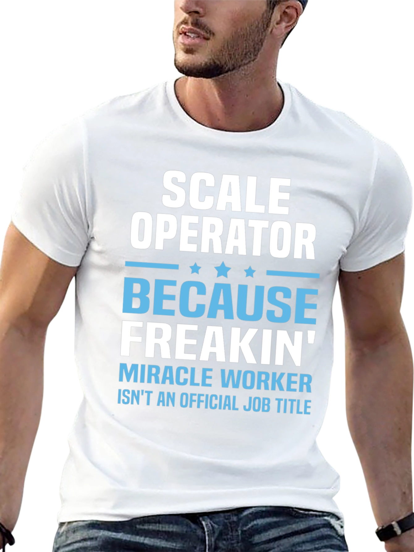 Scale Operator Funny Job Title T-Shirt