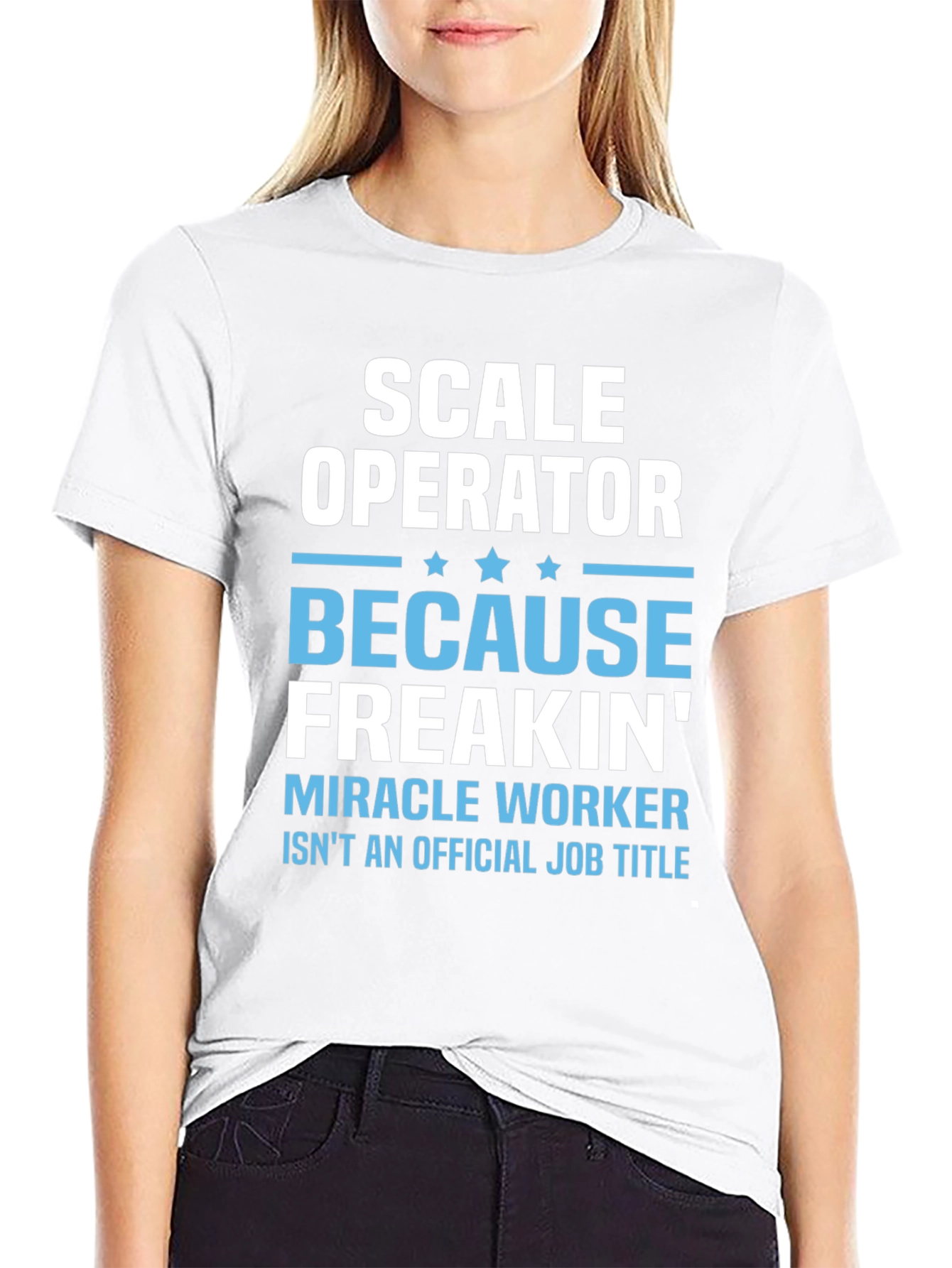 Scale Operator Funny Job Title T-Shirt