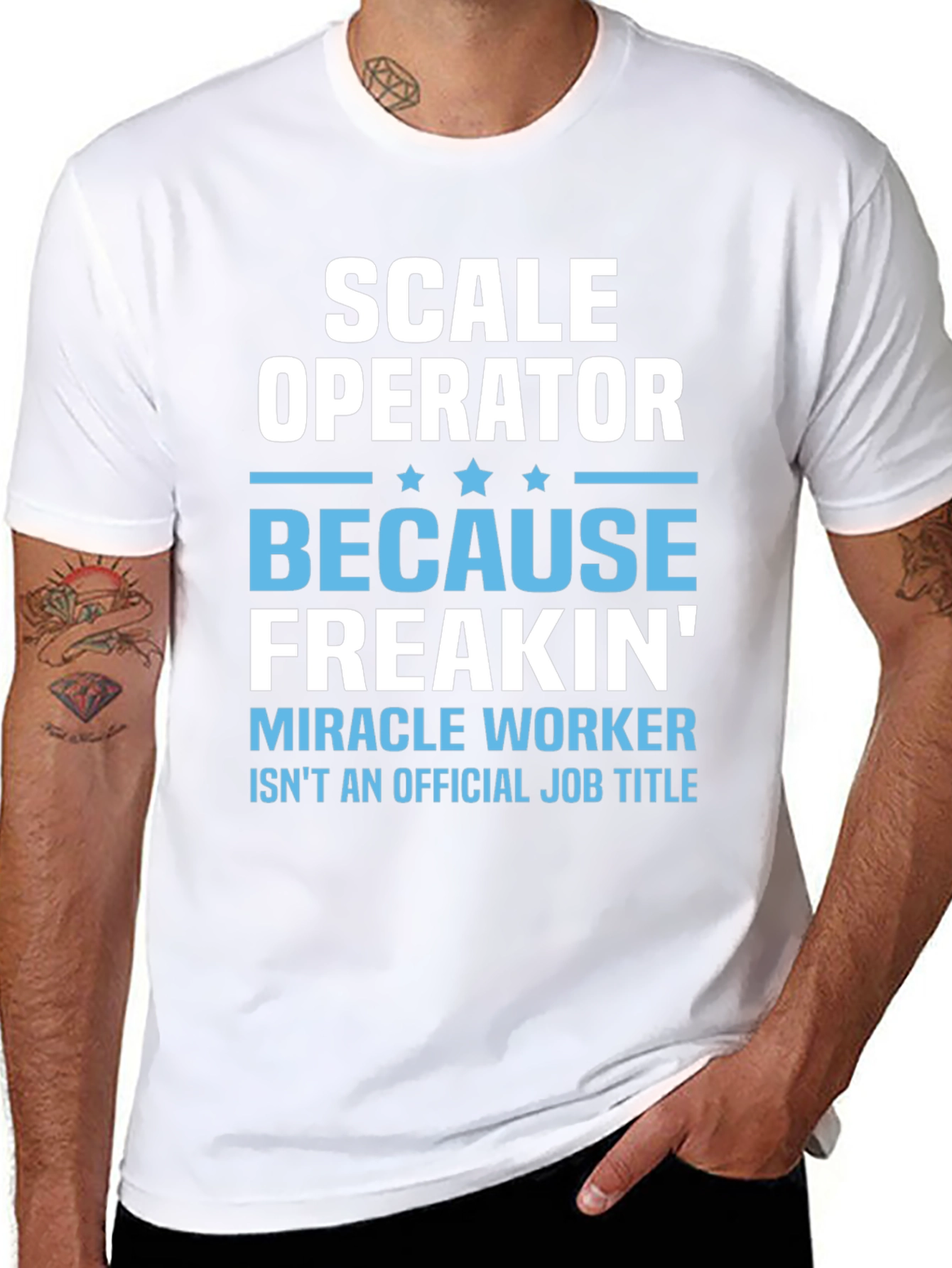 Scale Operator Funny Job Title T-Shirt