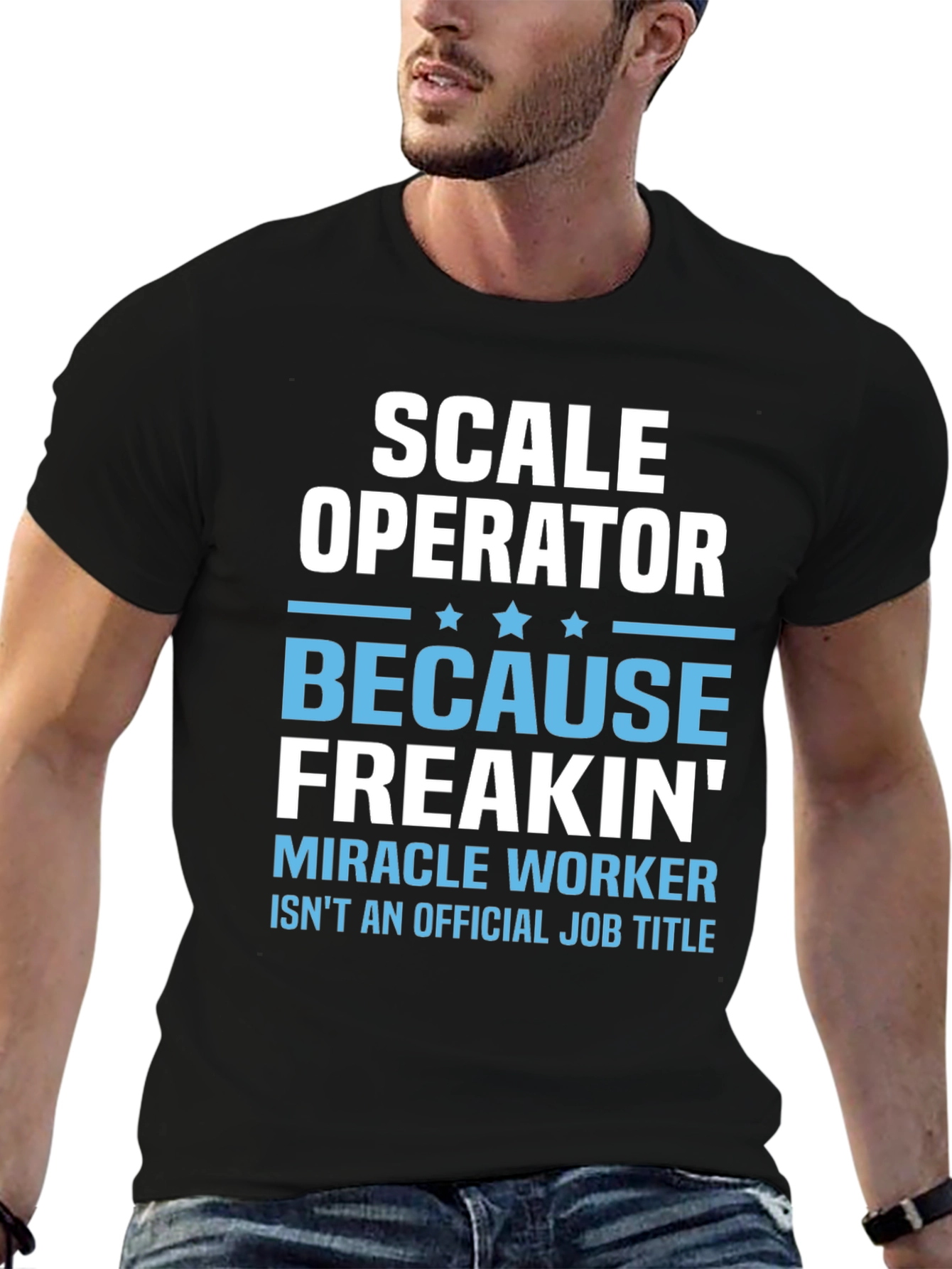Scale Operator Funny Job Title T-Shirt