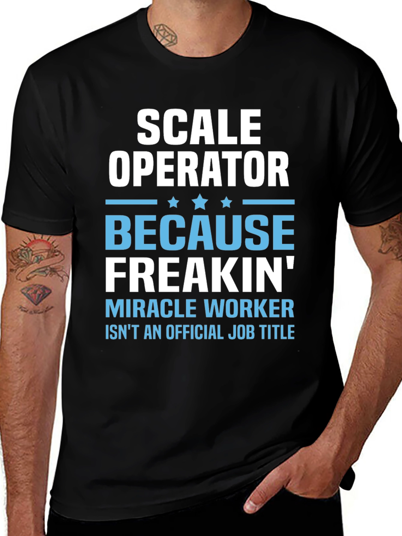Scale Operator Funny Job Title T-Shirt