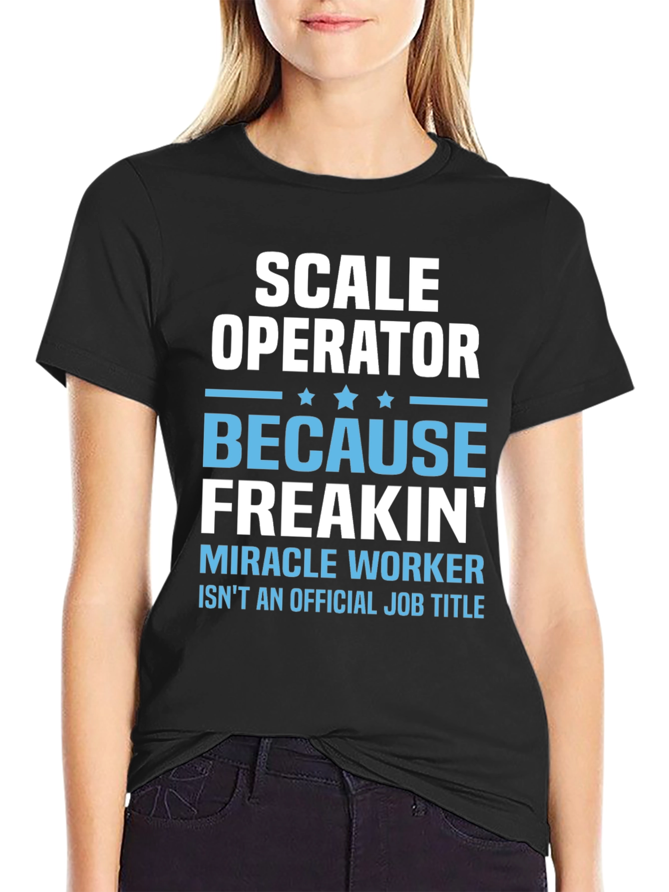 Scale Operator Funny Job Title T-Shirt