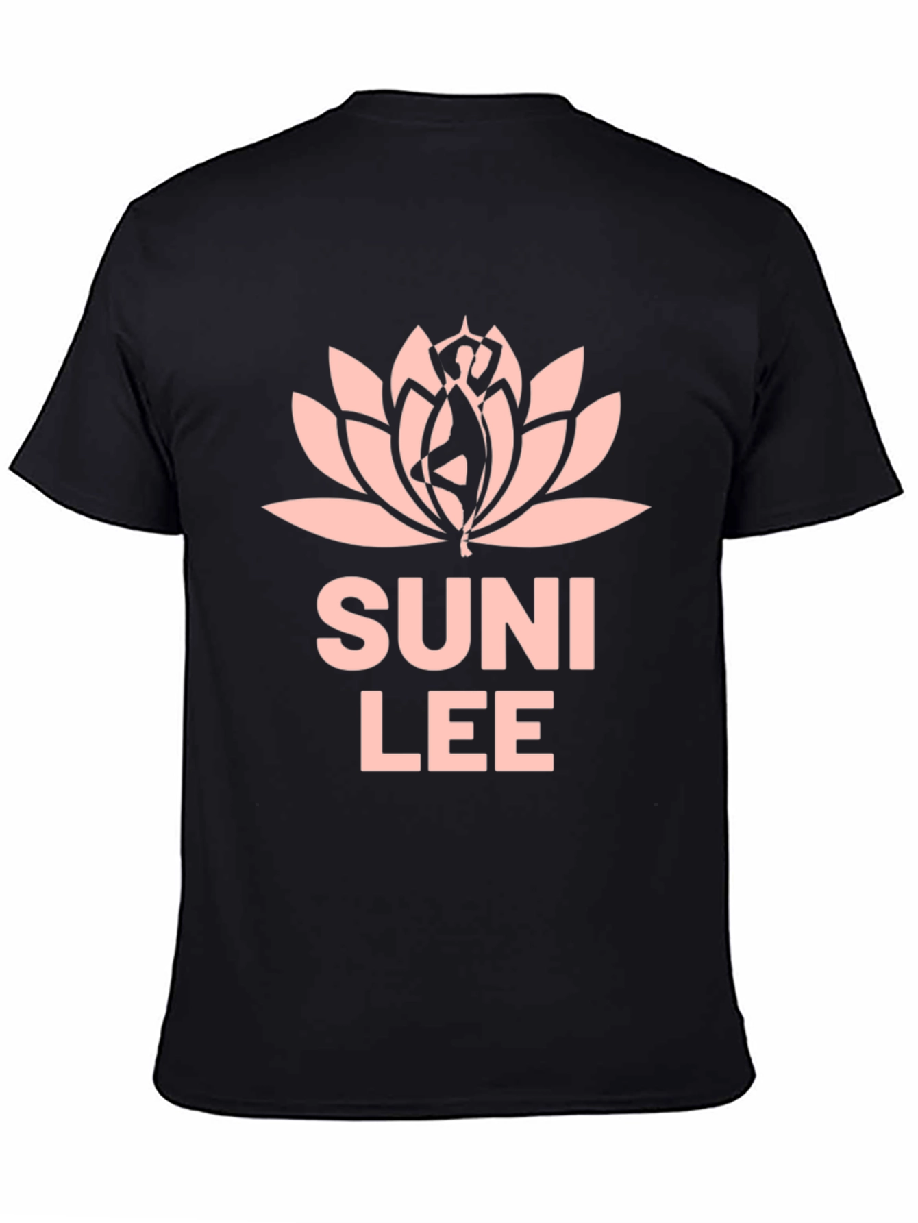 Suni Lee Lotus Graphic T-Shirt - Black