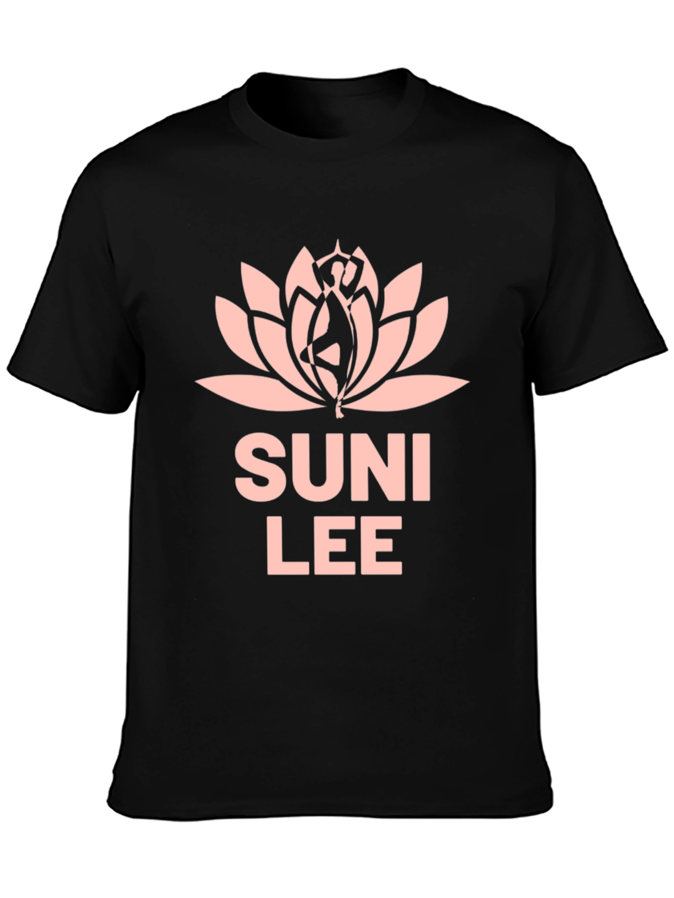 Suni Lee Lotus Graphic T-Shirt - Black