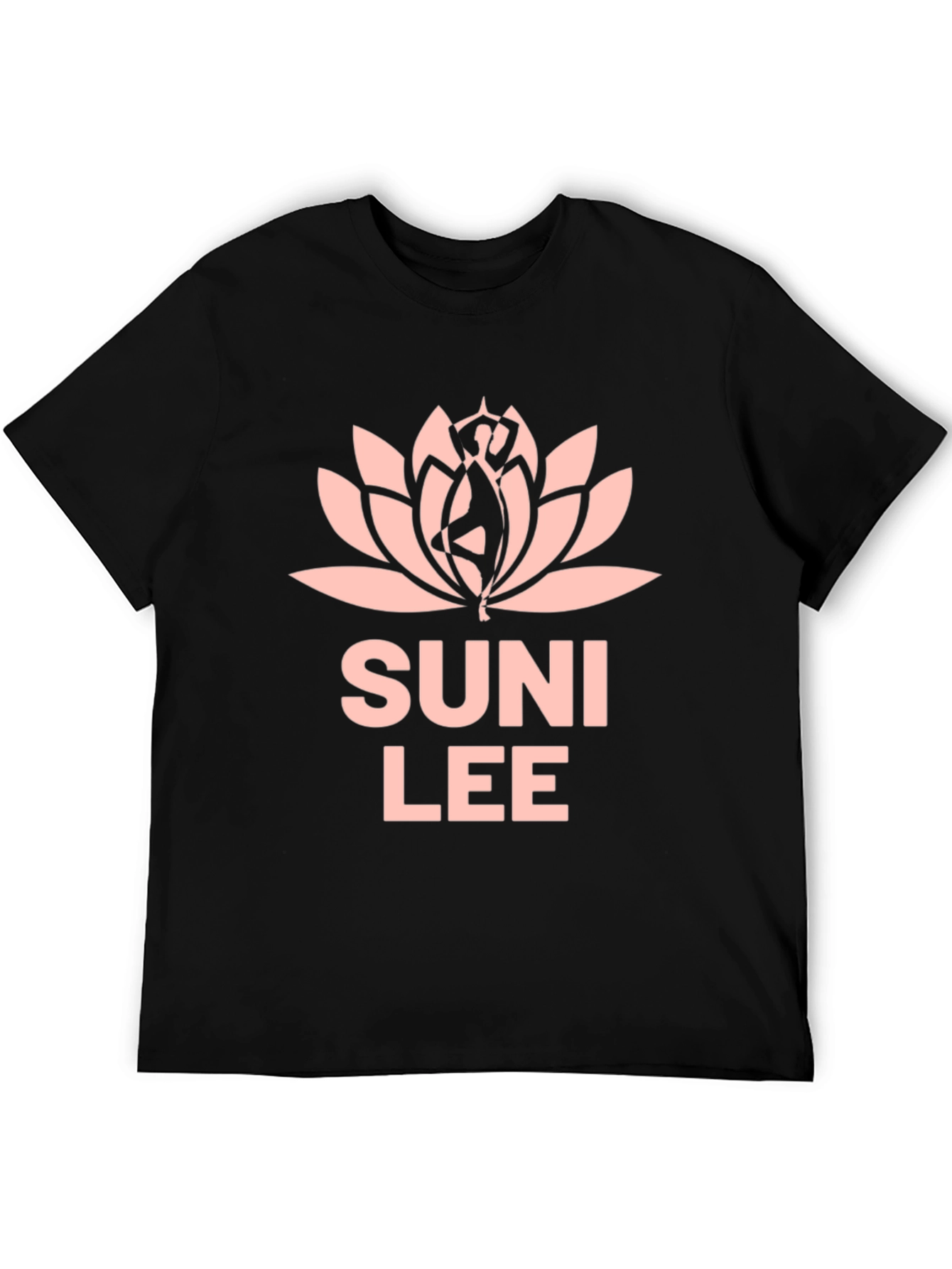 Suni Lee Lotus Graphic T-Shirt - Black