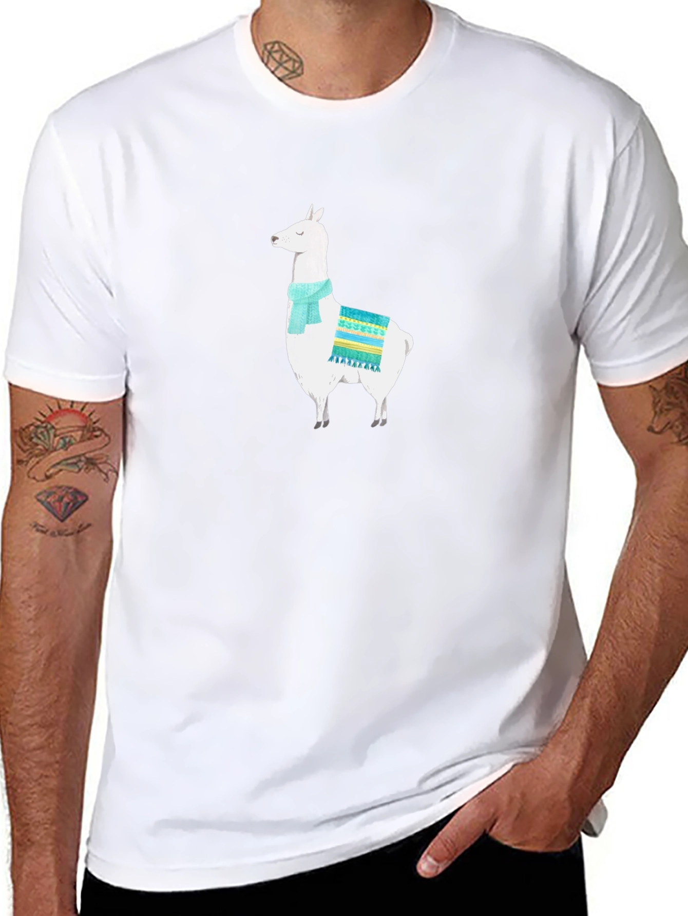Llama T-Shirt - Cute Animal Graphic Tee
