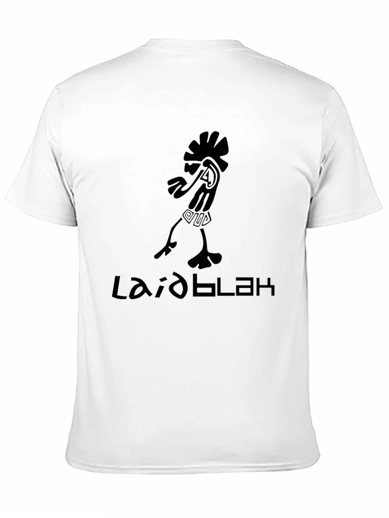 Laid Blak T-Shirt - Black Graphic Tee