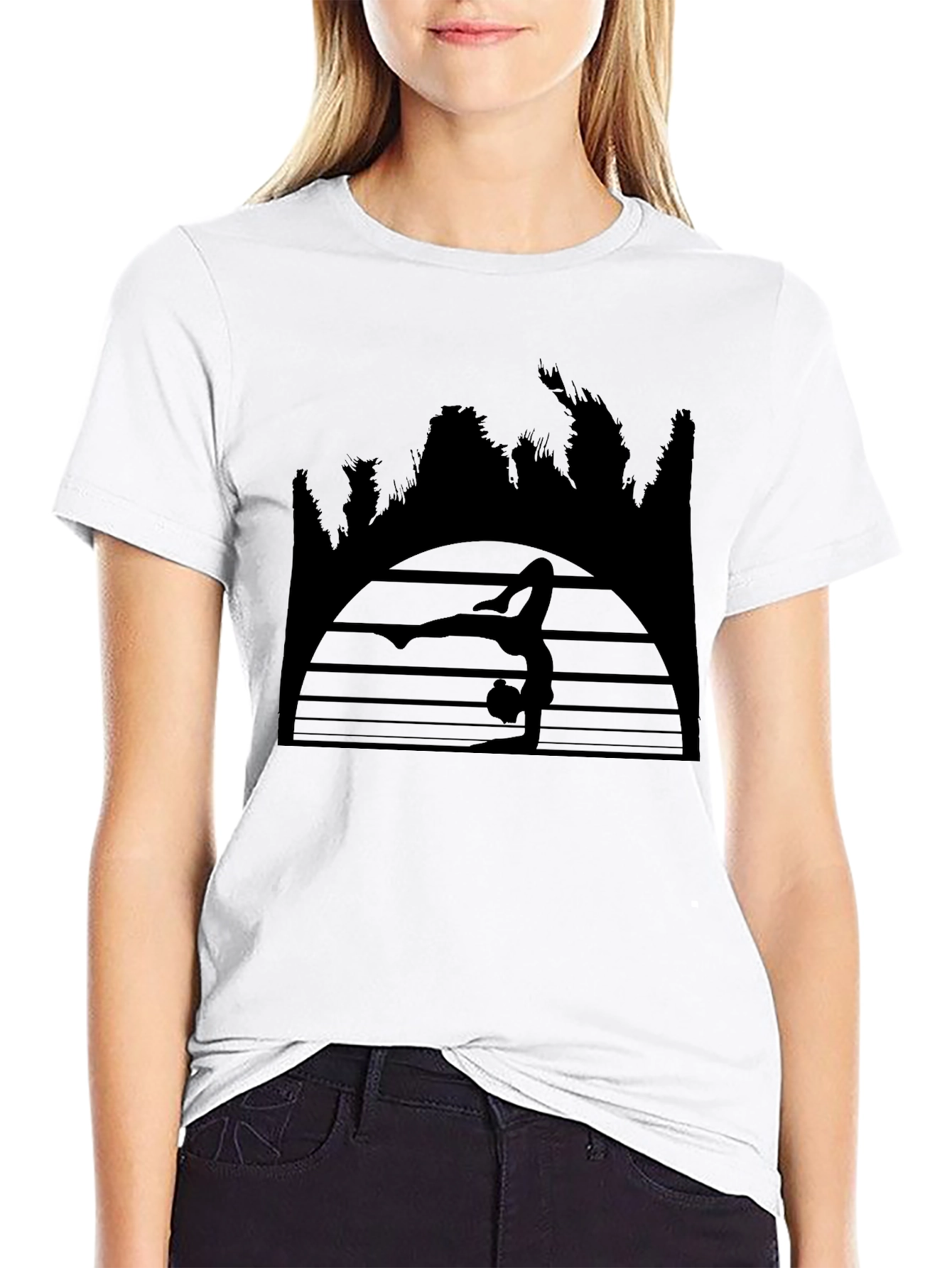 Silhouette Gymnast T-Shirt