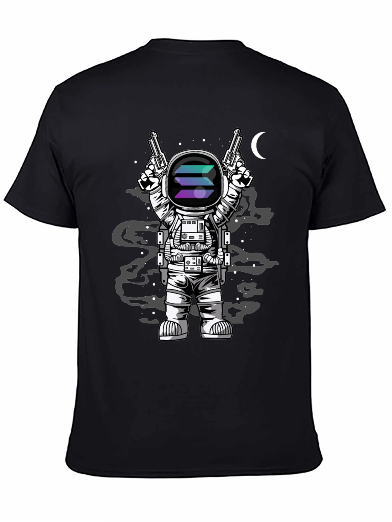 Astronaut Solana Guns T-Shirt