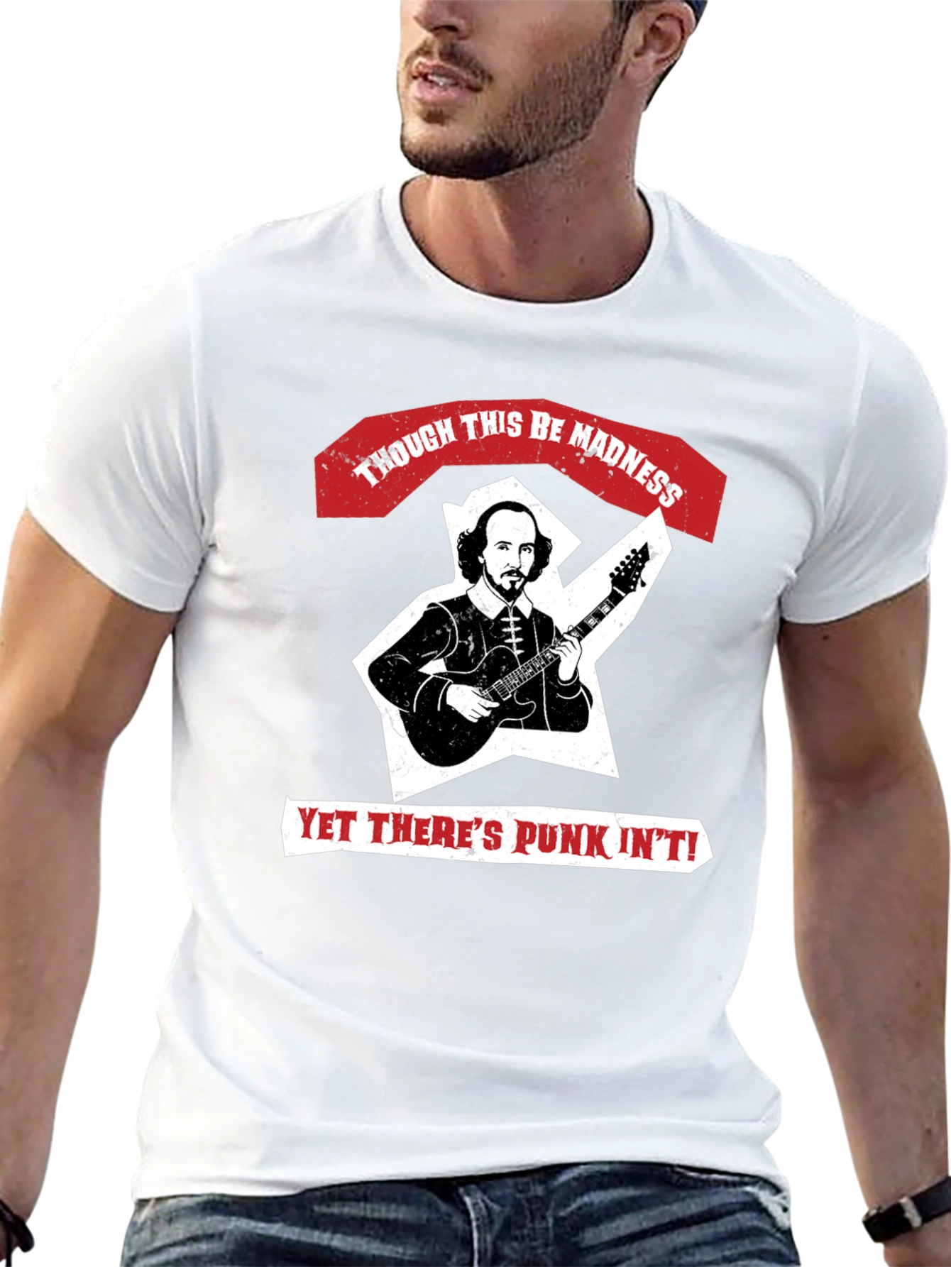 Punk Shakespeare T-Shirt: Though This Be Madness!