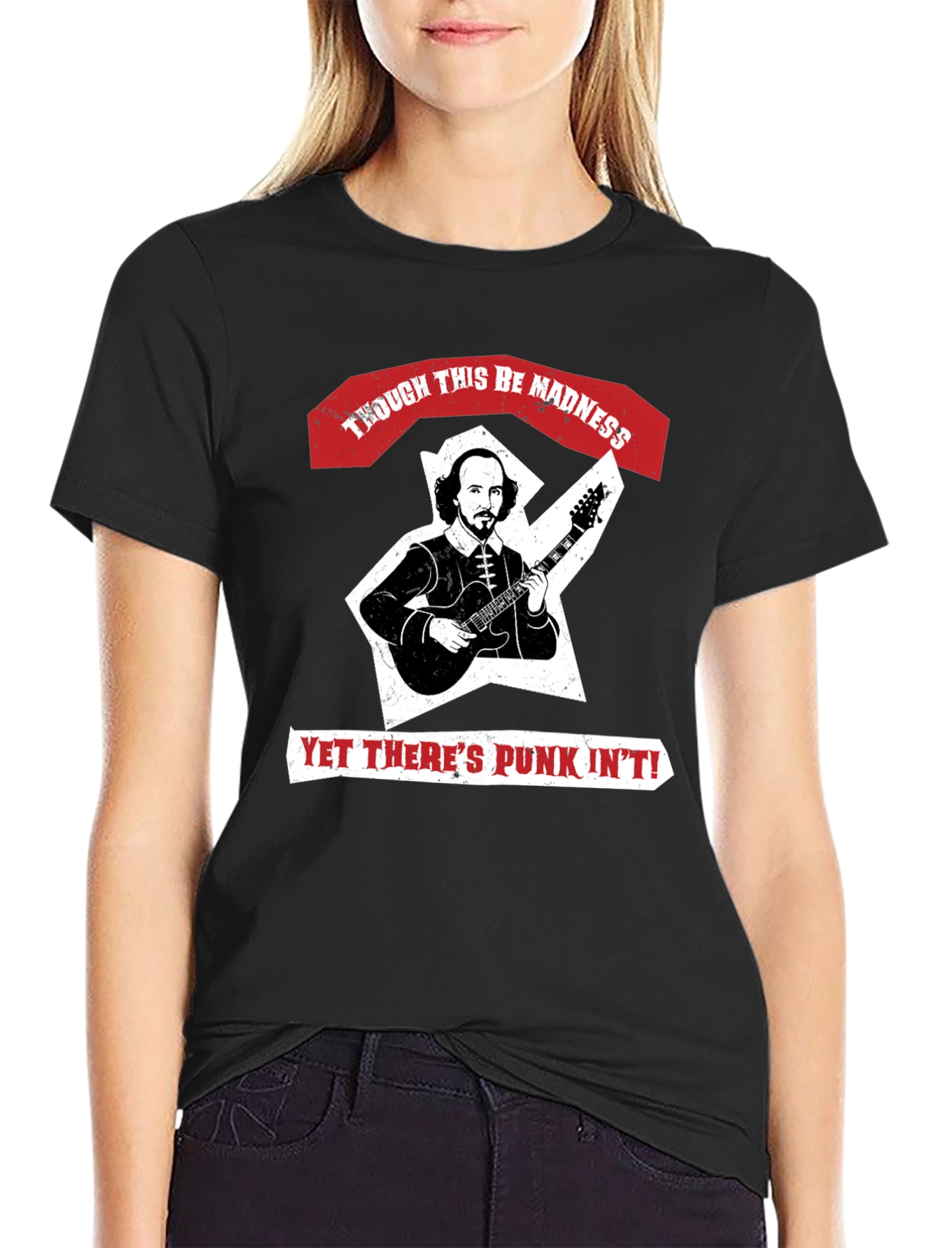 Punk Shakespeare T-Shirt: Though This Be Madness!