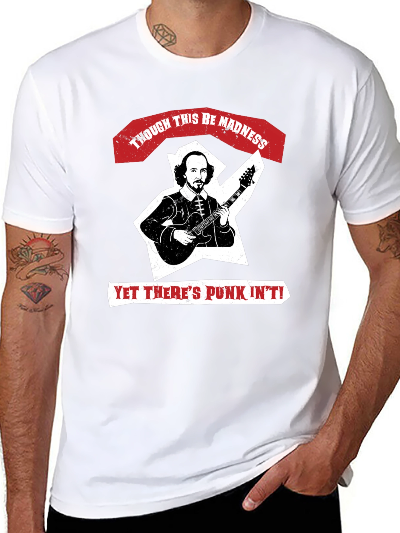 Punk Shakespeare T-Shirt: Though This Be Madness!