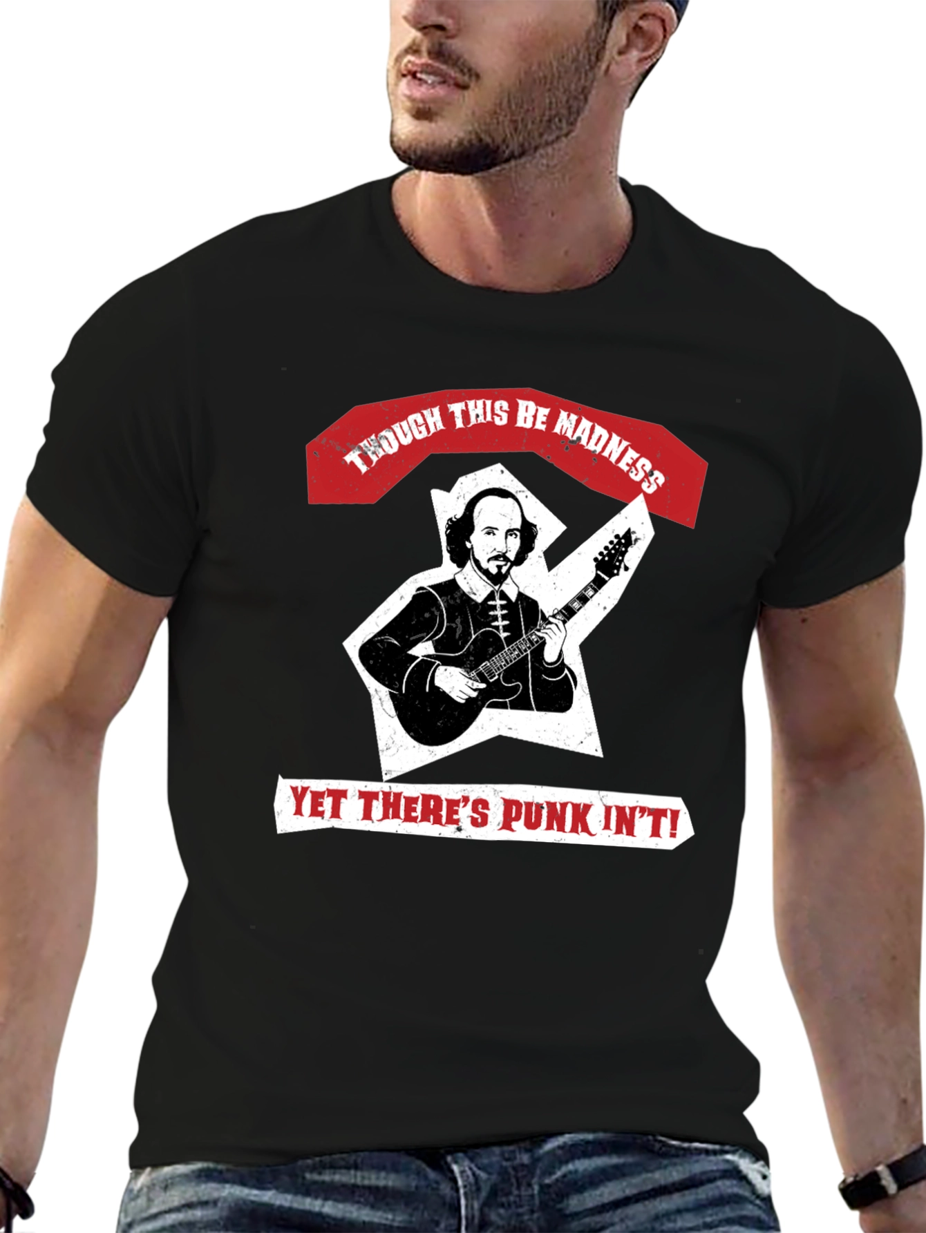 Punk Shakespeare T-Shirt: Though This Be Madness!