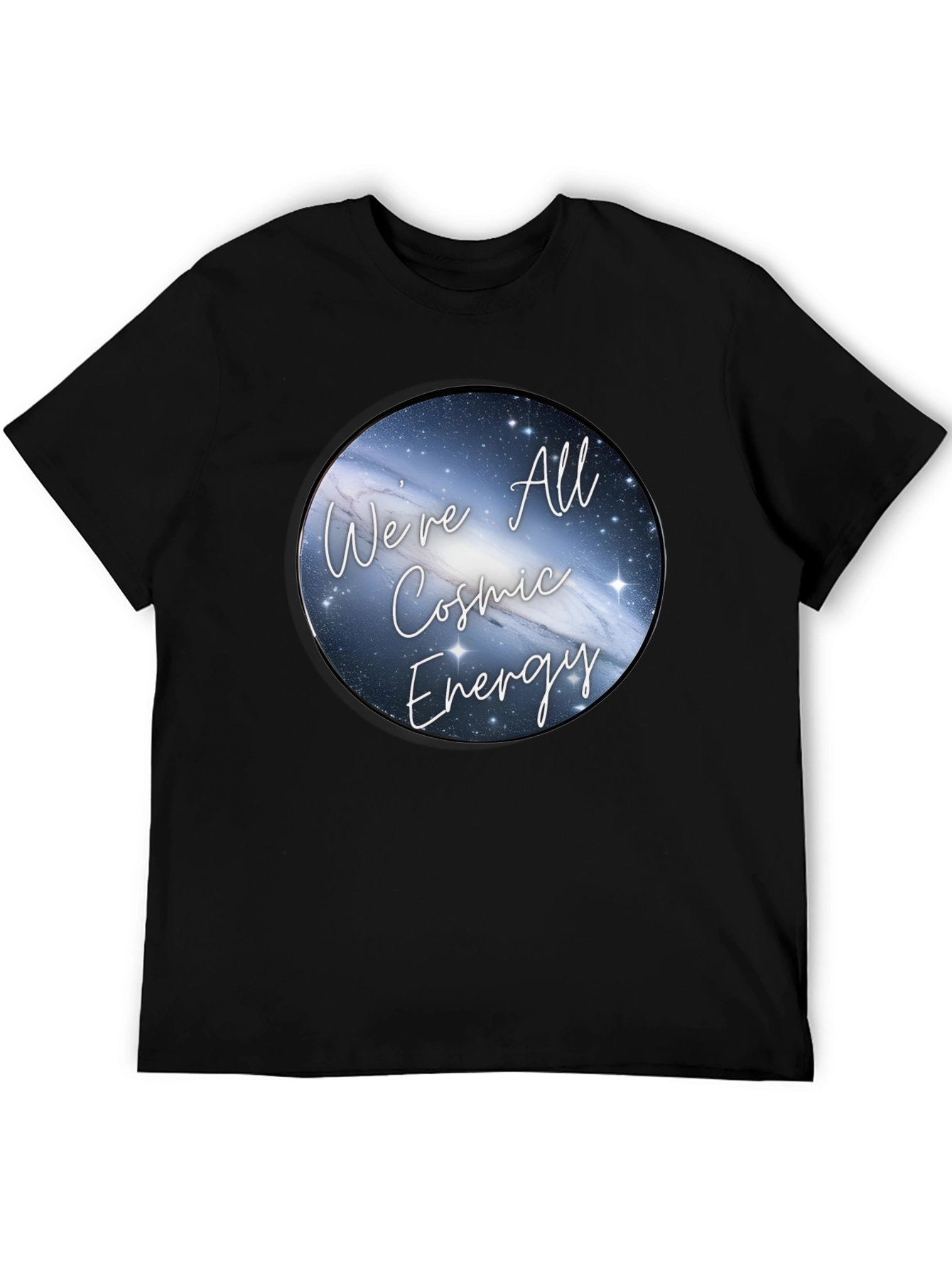 Cosmic Energy T-Shirt - Galaxy Design Tee