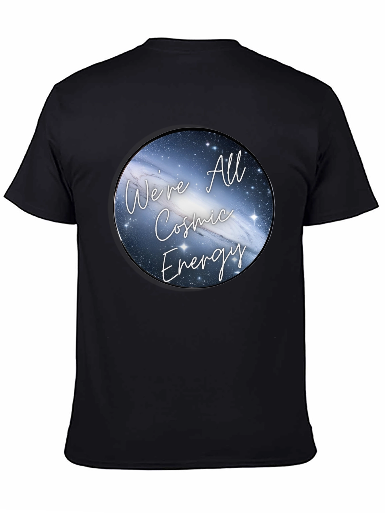 Cosmic Energy T-Shirt - Galaxy Design Tee
