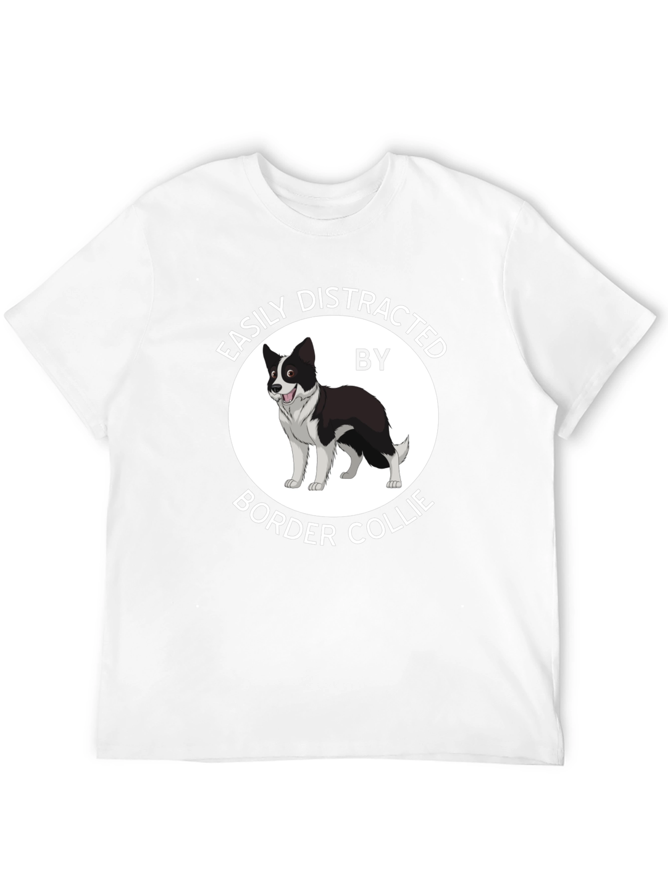 Easily Distracted Border Collie T-Shirt