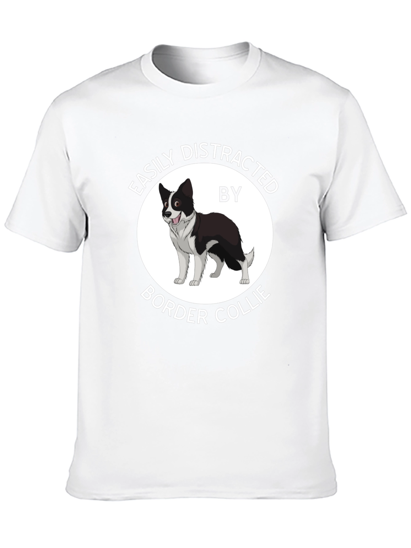 Easily Distracted Border Collie T-Shirt