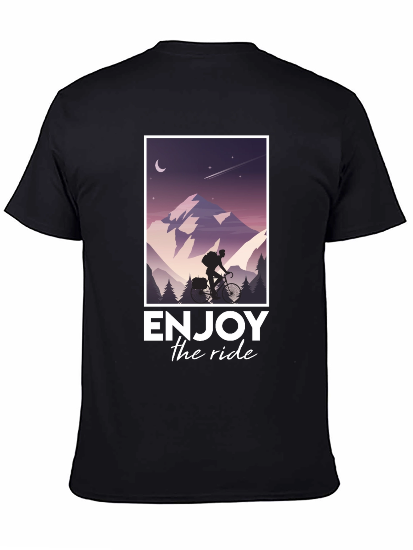 Enjoy the Ride T-Shirt - Mountain Biking Adventure Tee