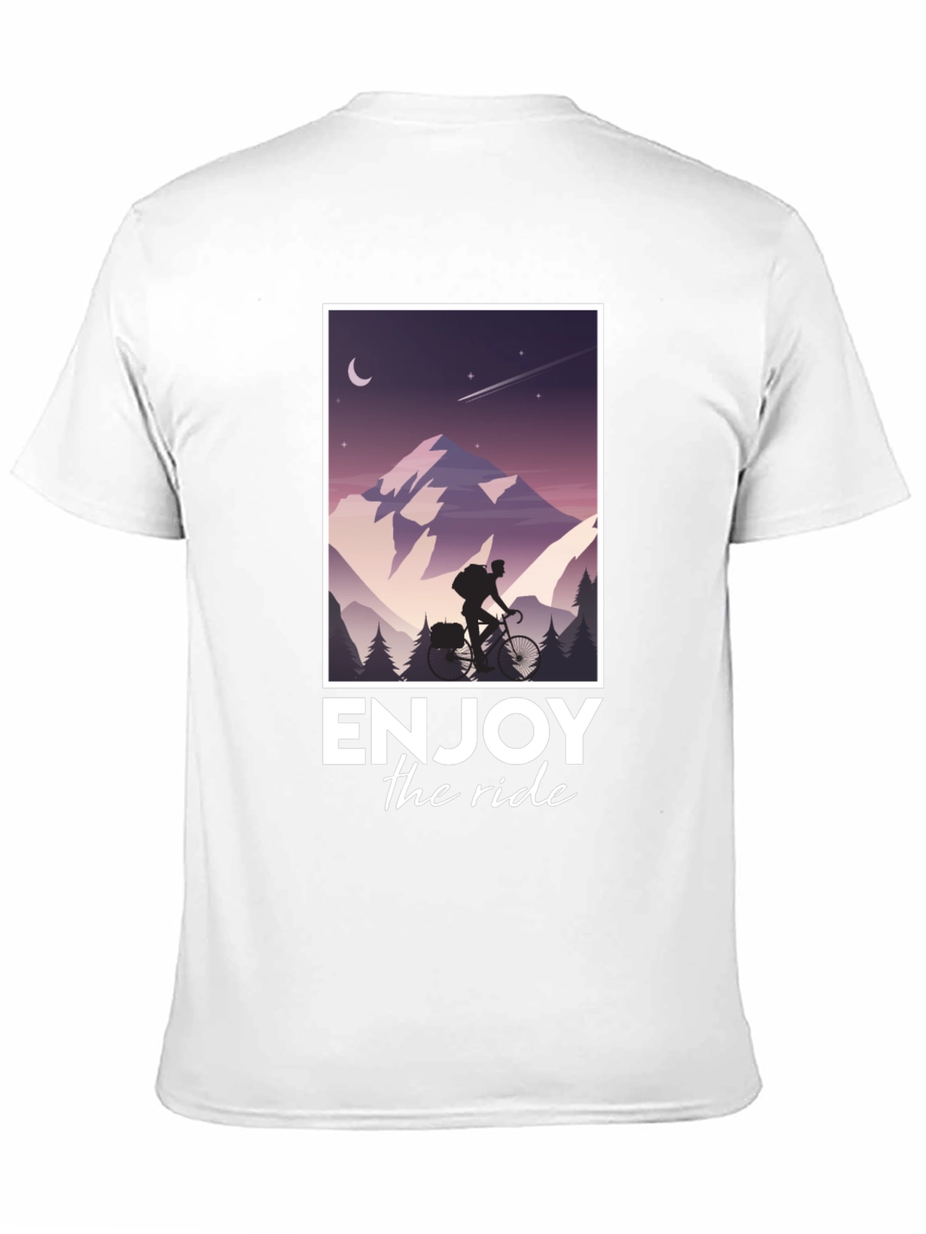 Enjoy the Ride T-Shirt - Mountain Biking Adventure Tee