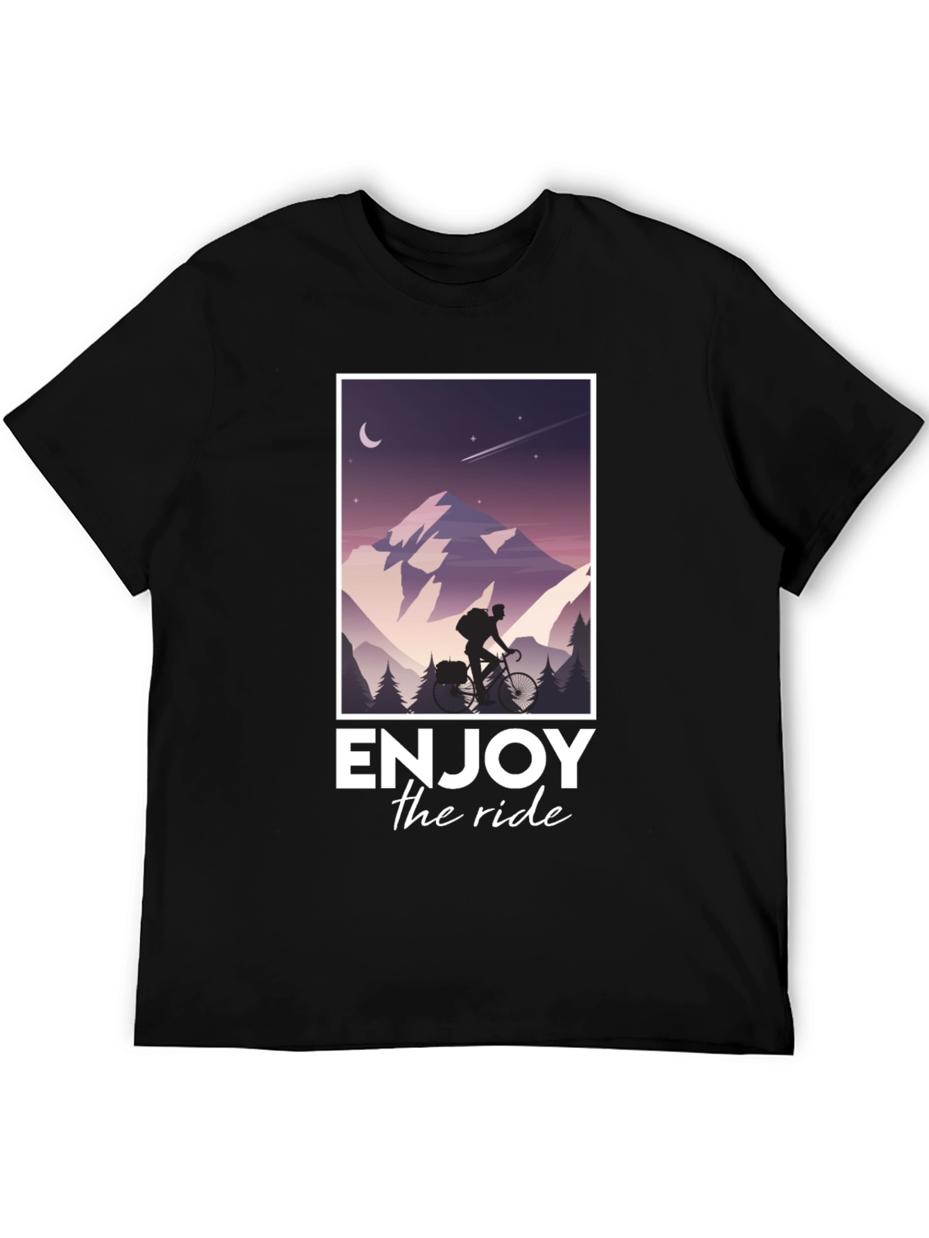 Enjoy the Ride T-Shirt - Mountain Biking Adventure Tee