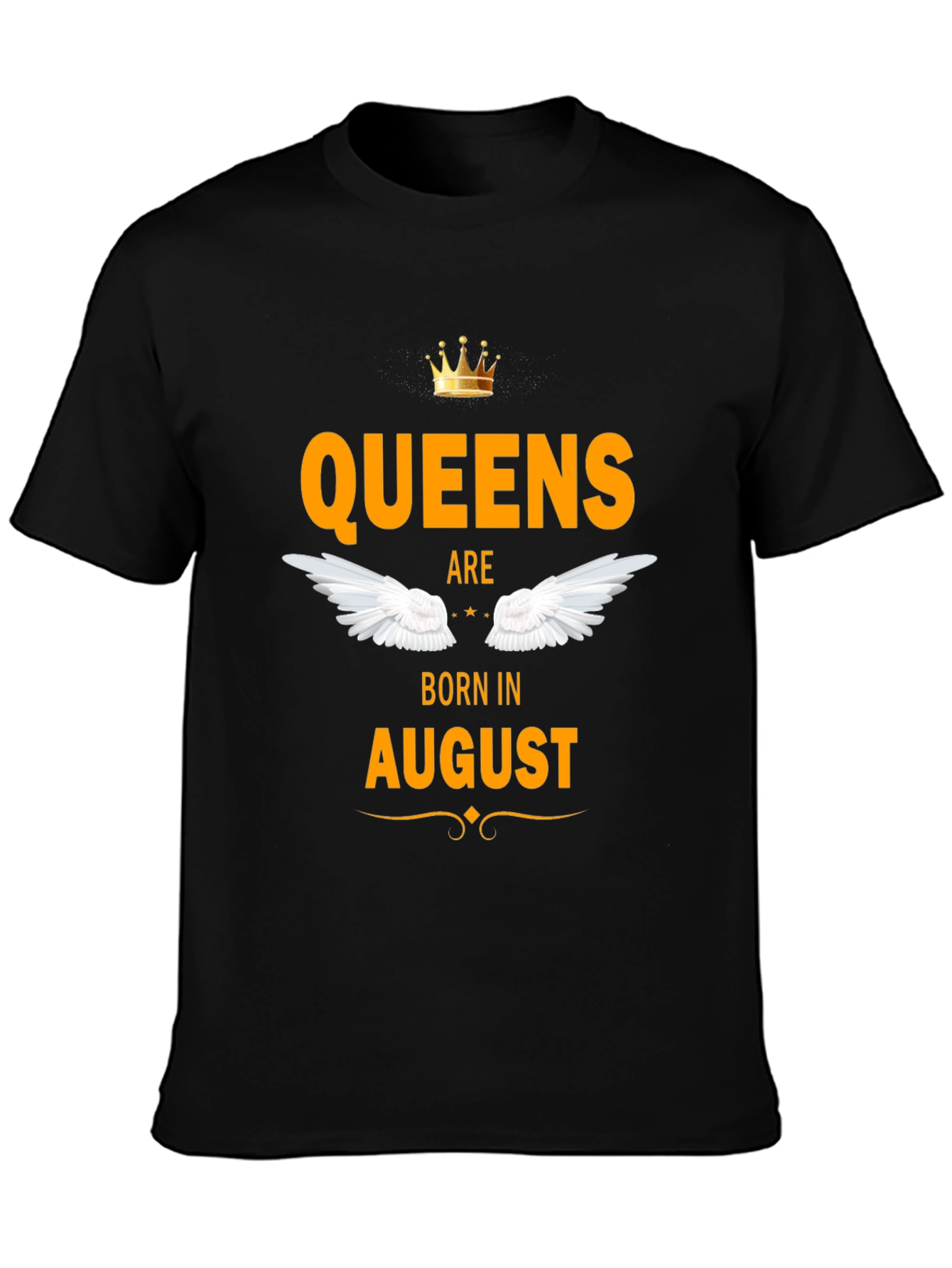 Queens Born in August - Graphic T-Shirt