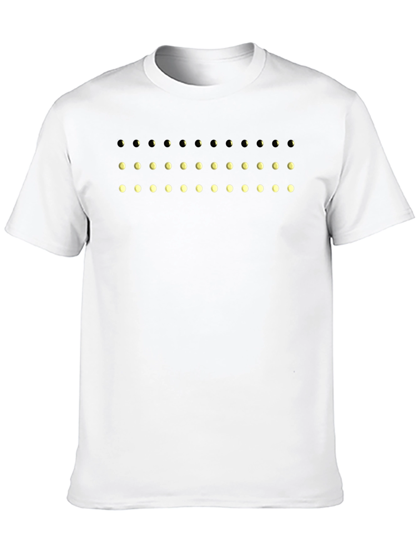 Lunar Phase Graphic Tee - Black Cotton T-Shirt