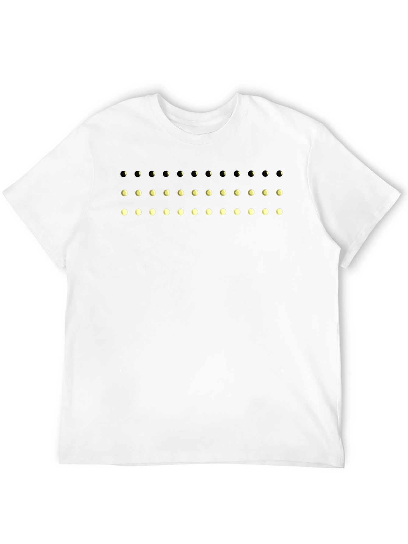 Lunar Phase Graphic Tee - Black Cotton T-Shirt