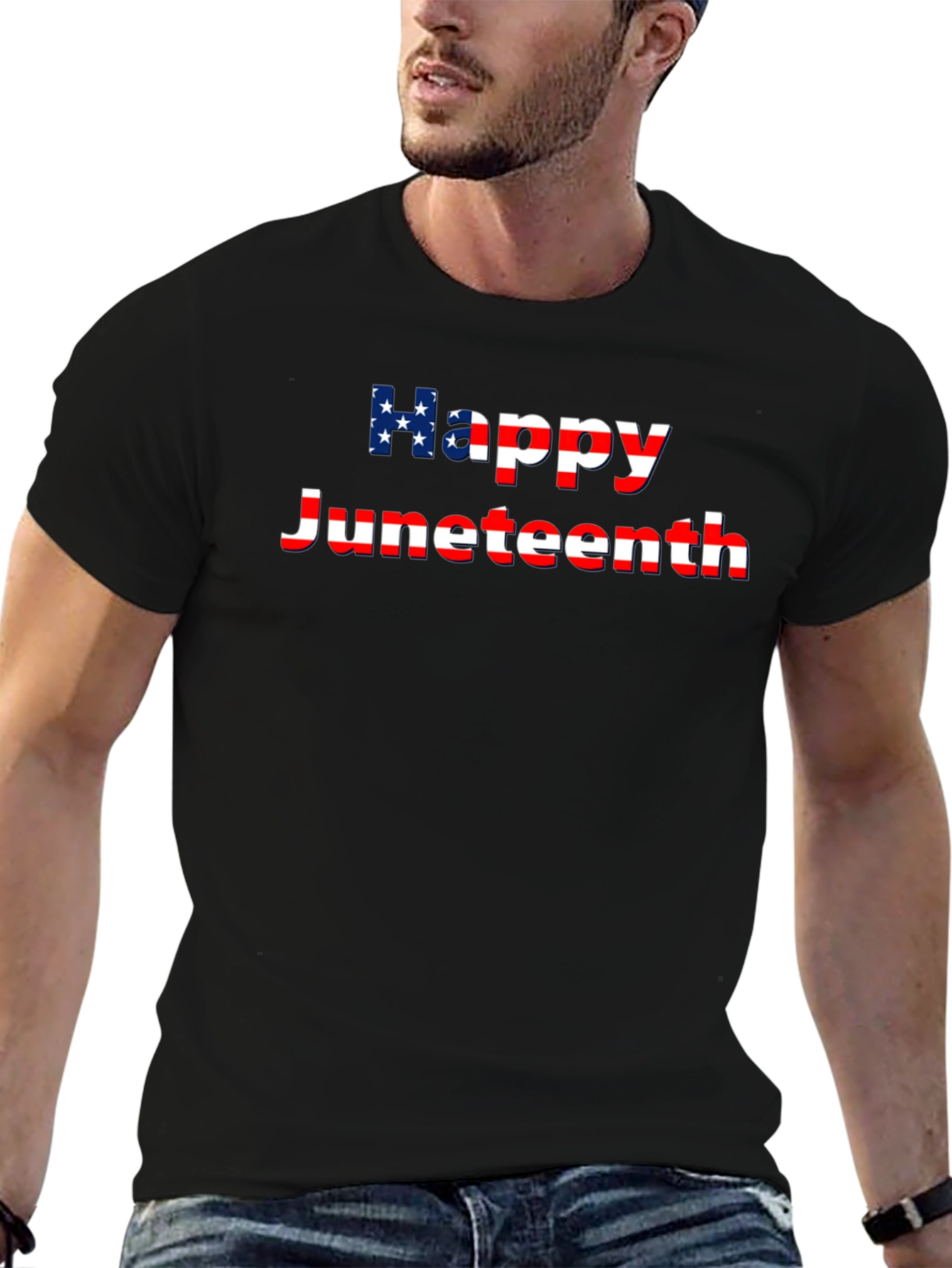 Happy Juneteenth Graphic T-Shirt - Celebrate Freedom