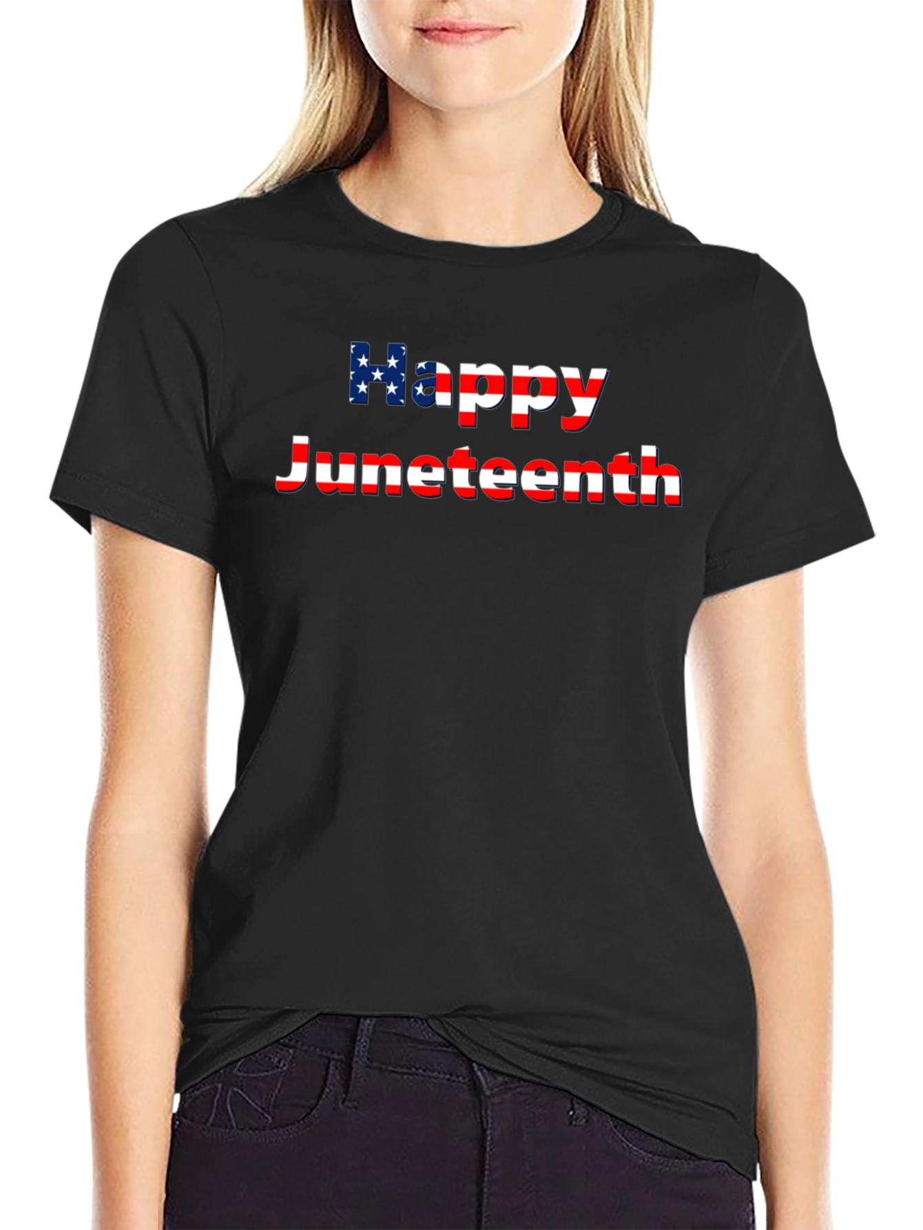 Happy Juneteenth Graphic T-Shirt - Celebrate Freedom