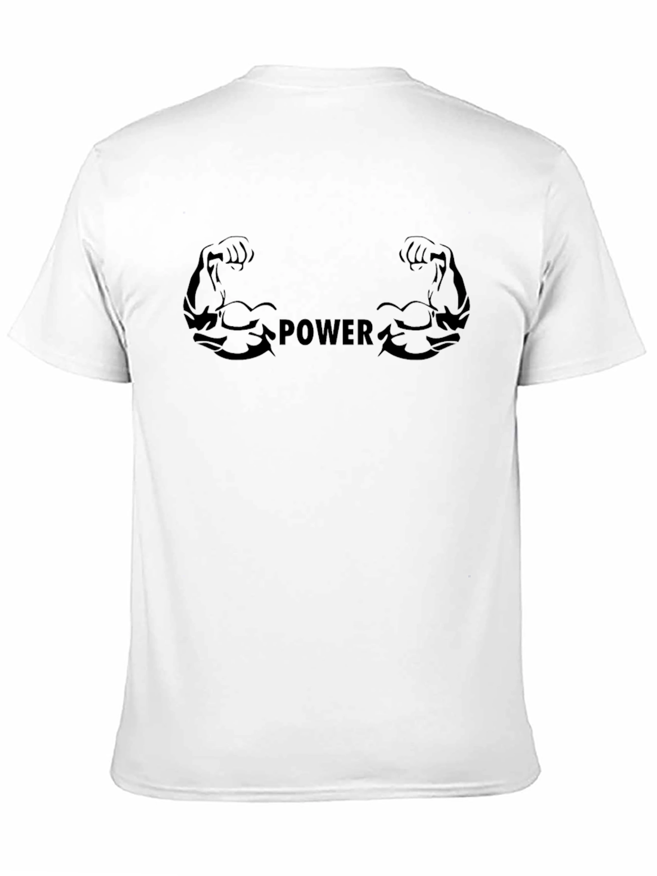 Power Graphic T-Shirt - Black