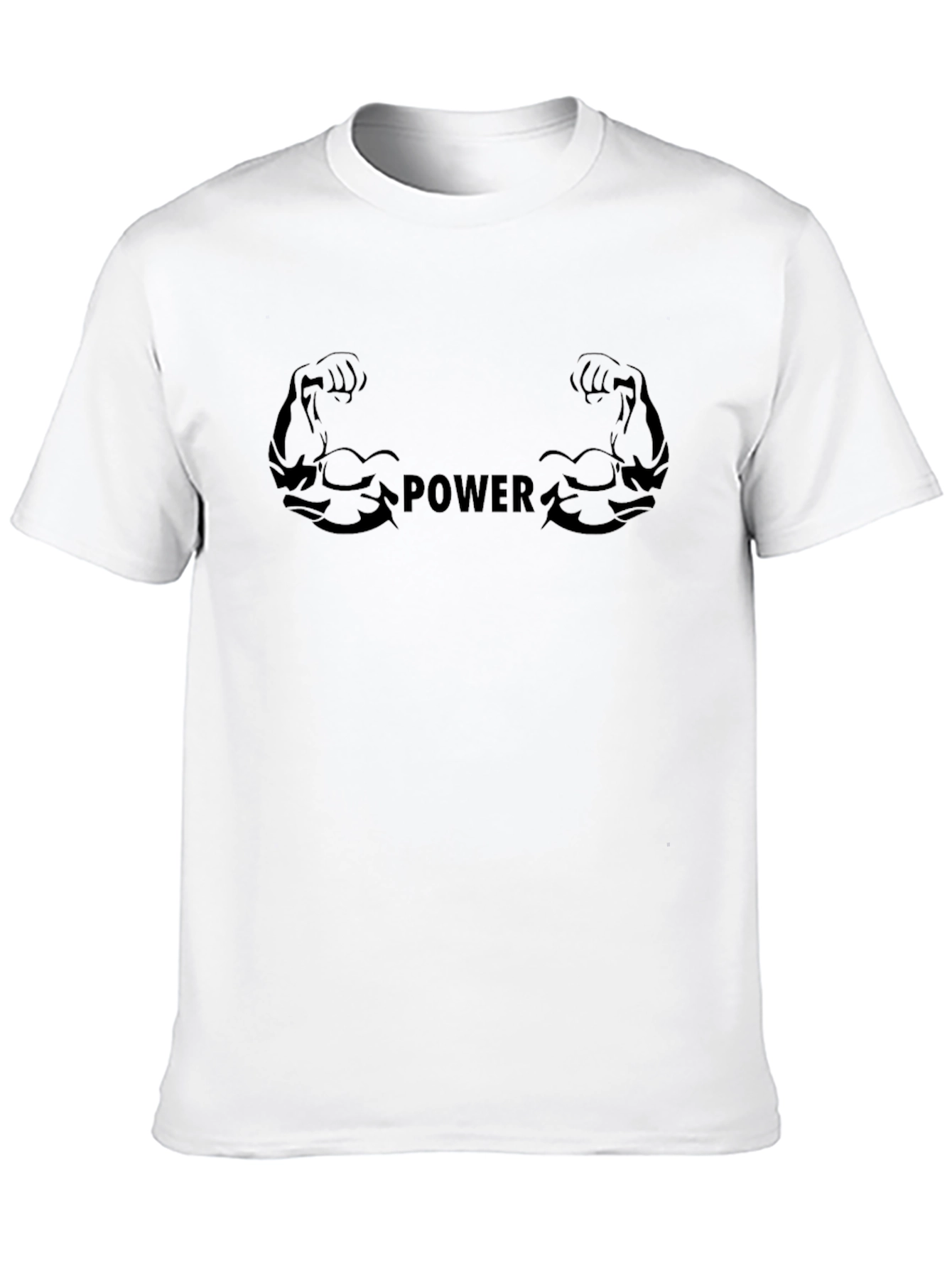 Power Graphic T-Shirt - Black