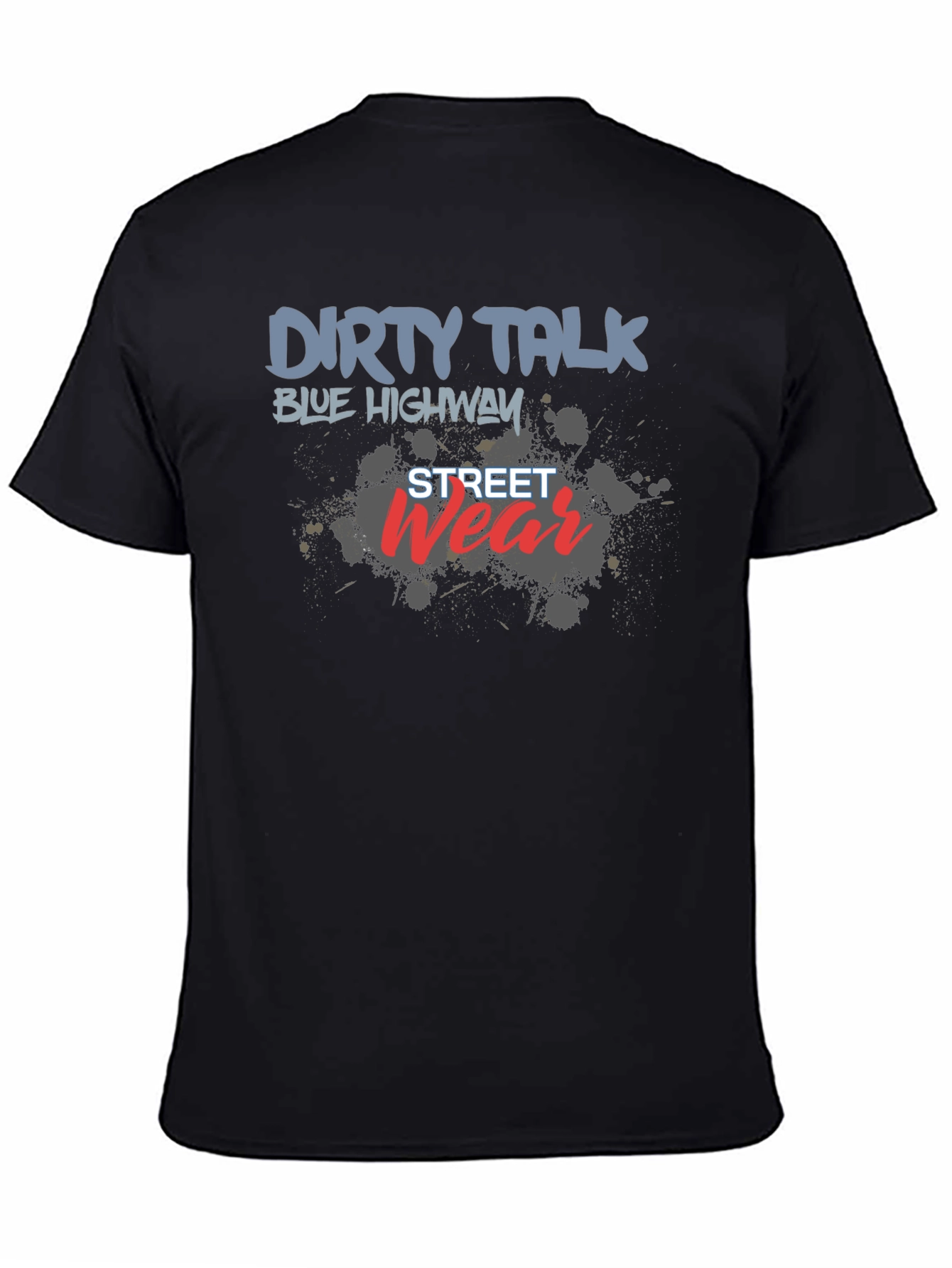 Dirty Talk Black Graphic Tee