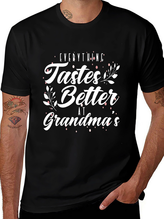 Grandmas Cooking T-Shirt - Everything Tastes Better