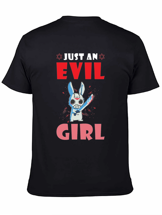 Evil Girl T-Shirt: Bunny Horror Tee