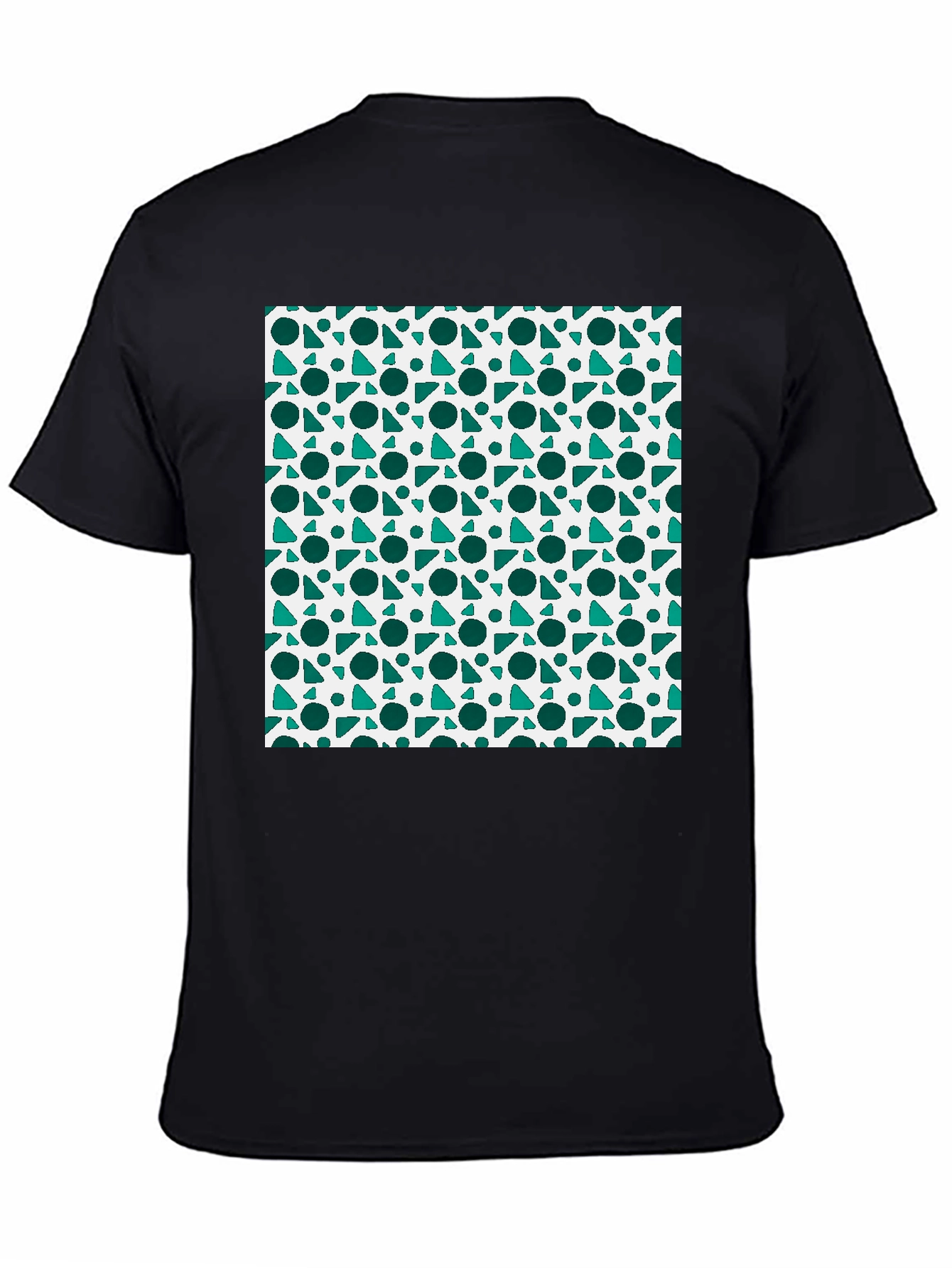Geometric Pattern Tee - Cool Casual Style