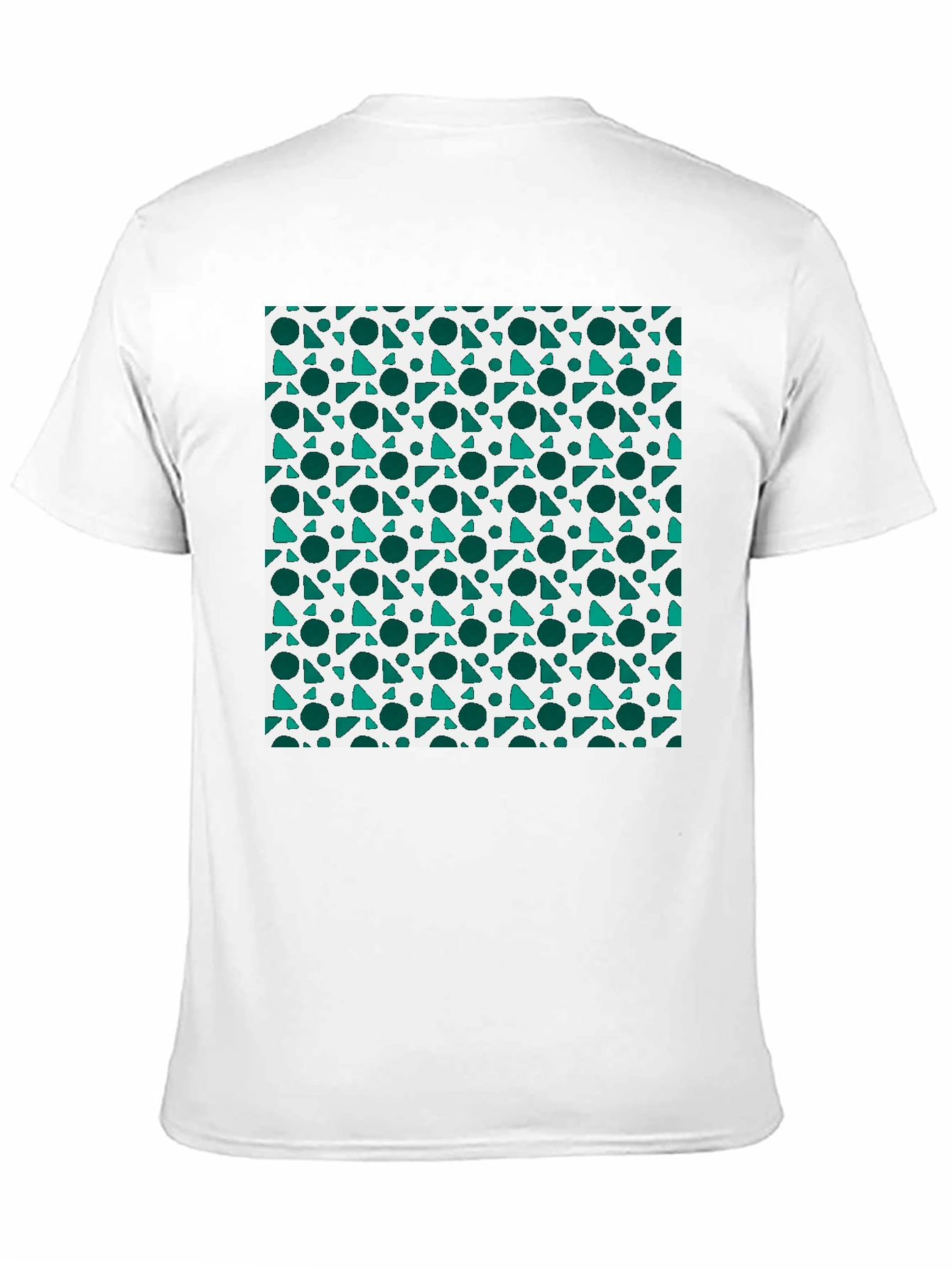 Geometric Pattern Tee - Cool Casual Style