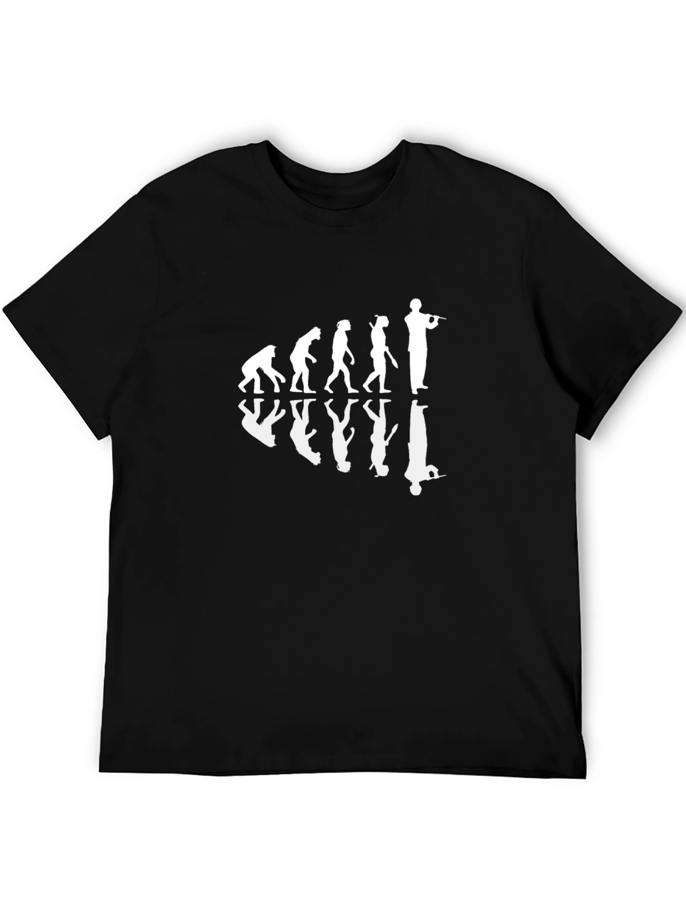 Evolution of Rifleman Black T-Shirt