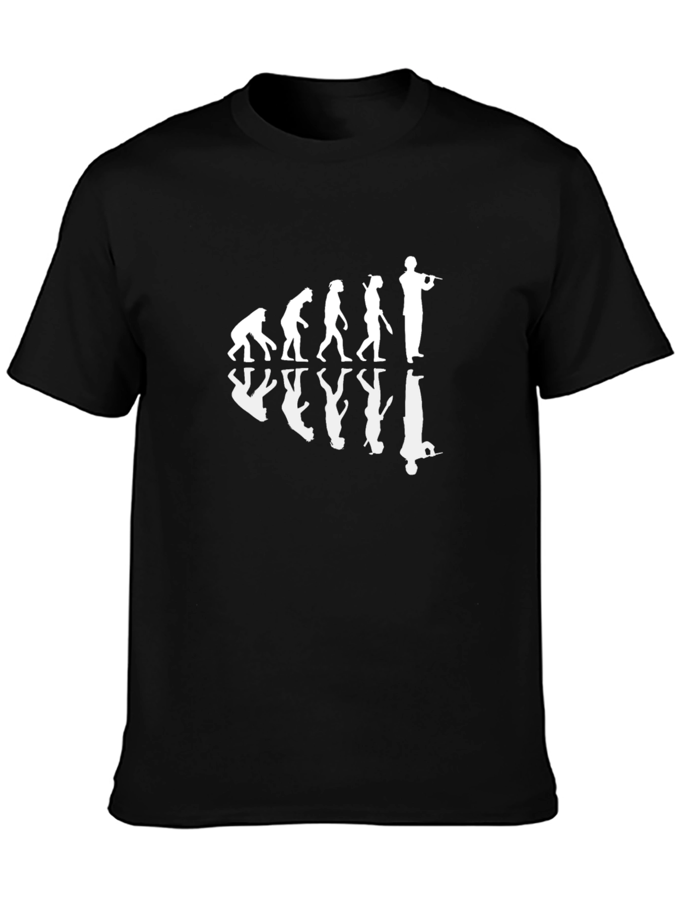 Evolution of Rifleman Black T-Shirt