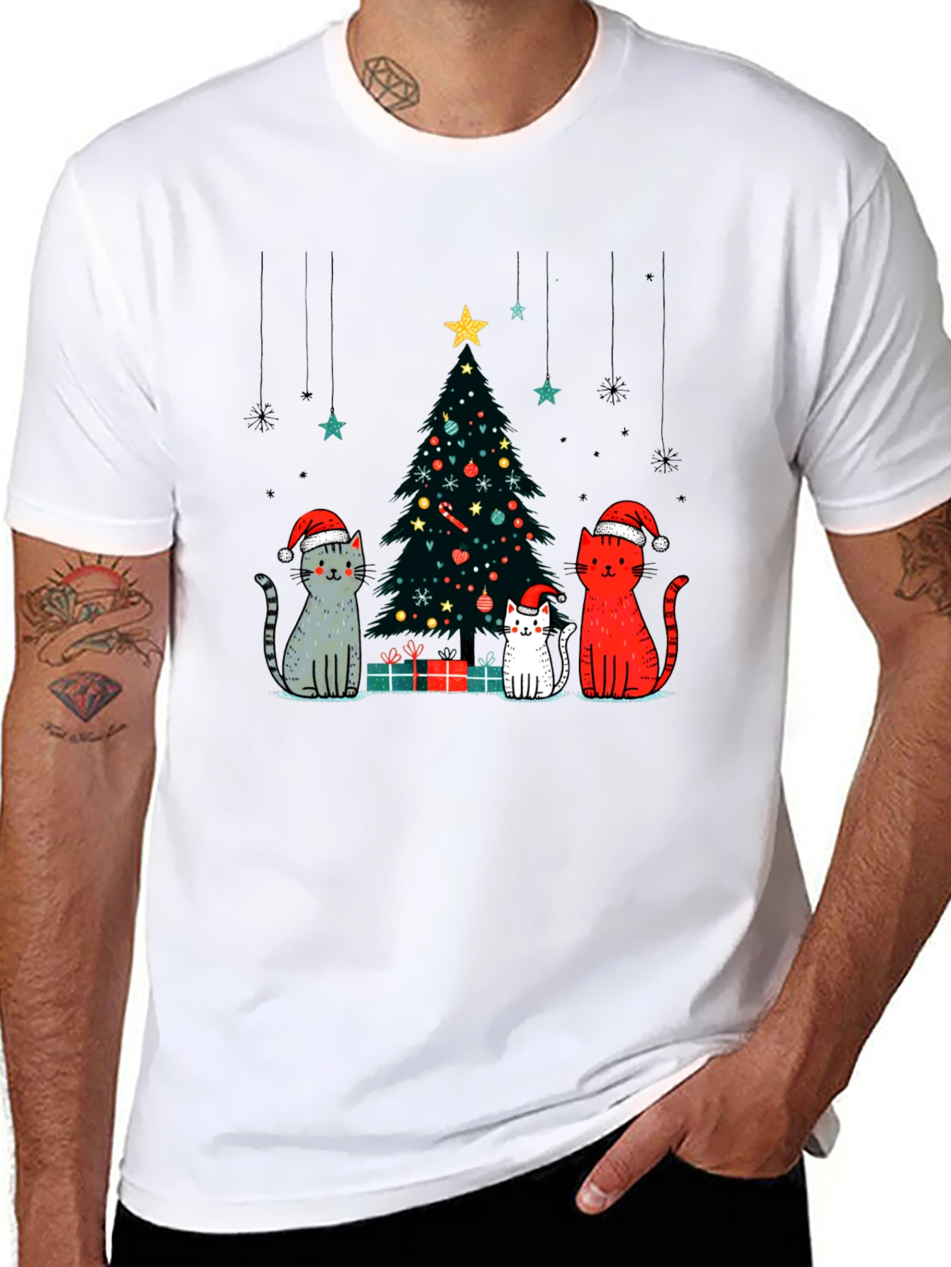 Christmas Cats T-Shirt