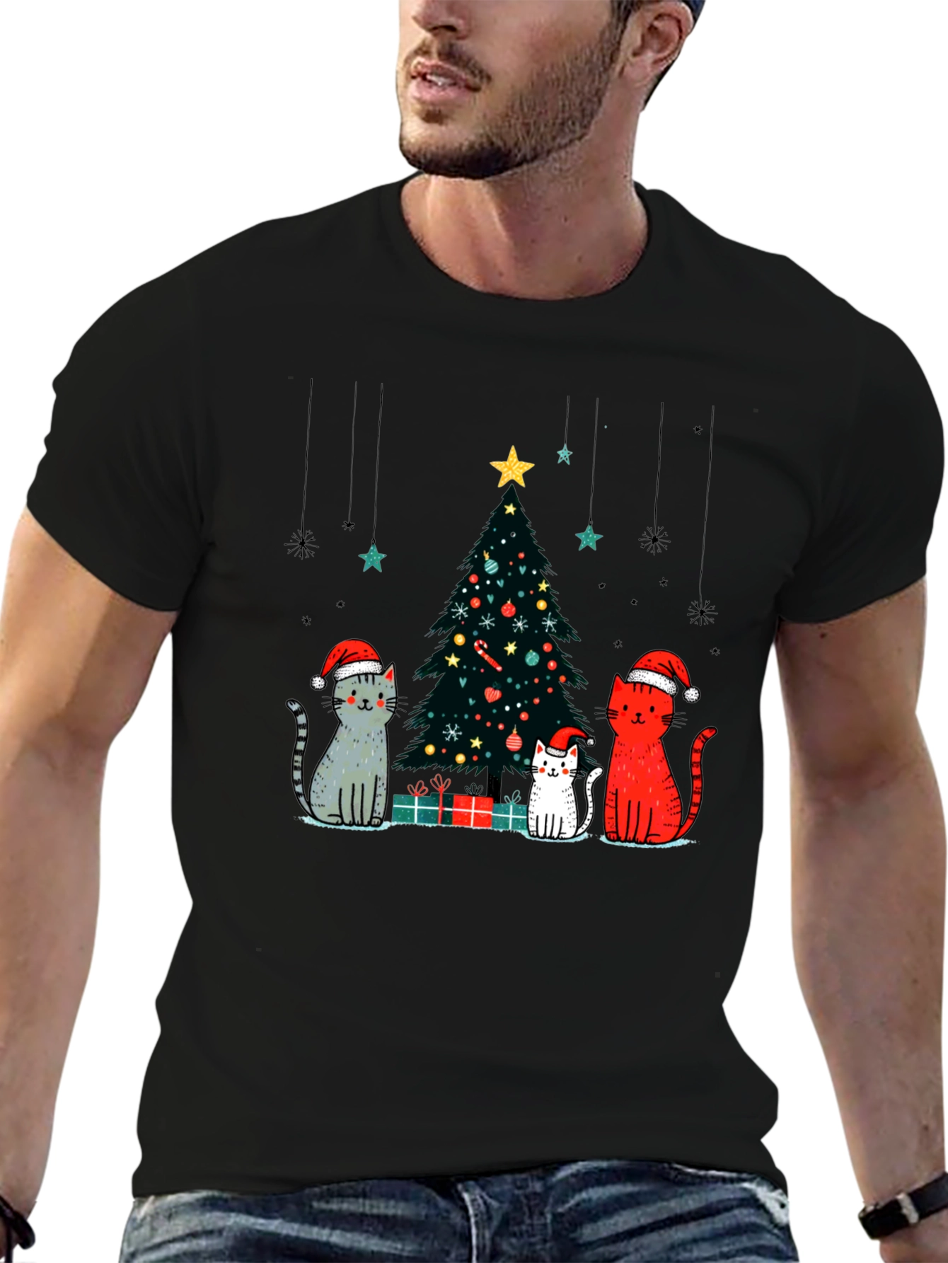 Christmas Cats T-Shirt