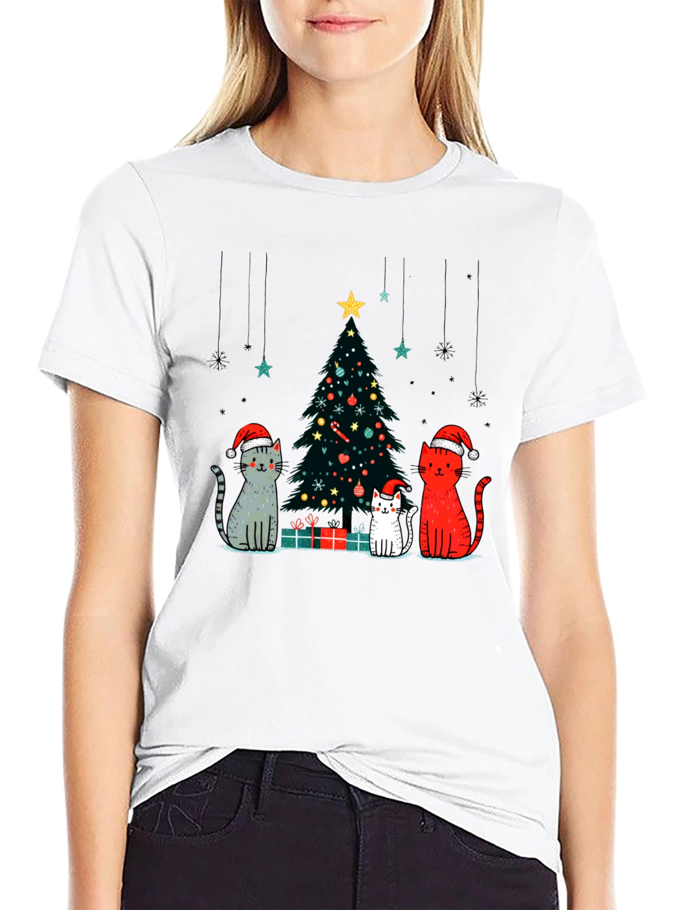 Christmas Cats T-Shirt