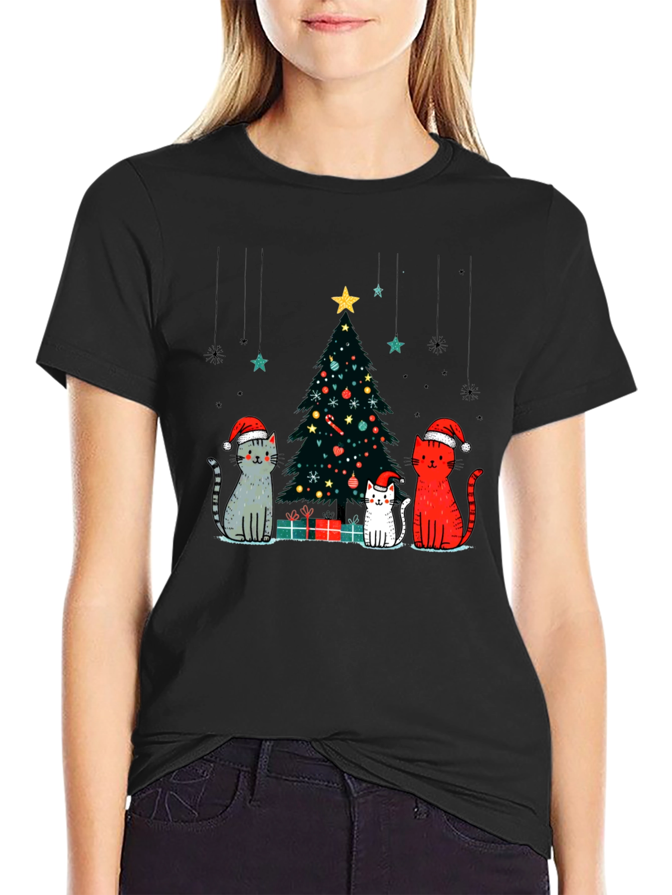 Christmas Cats T-Shirt