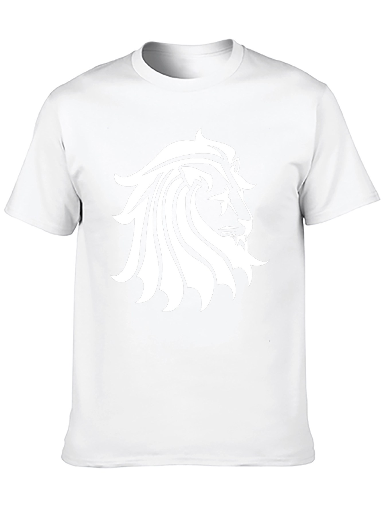 Lion Graphic Black T-Shirt - Menswear