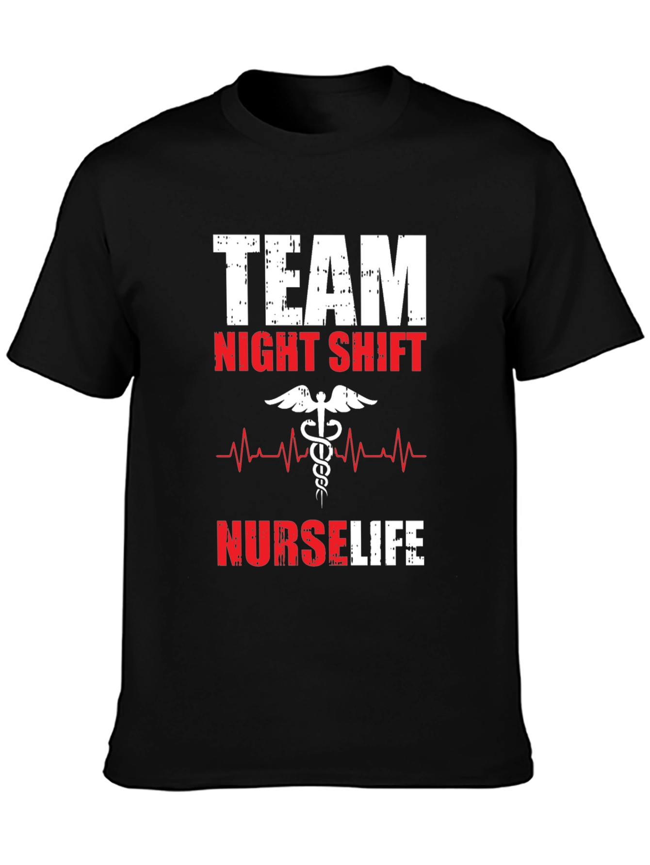 Team Night Shift Nurse Life T-Shirt
