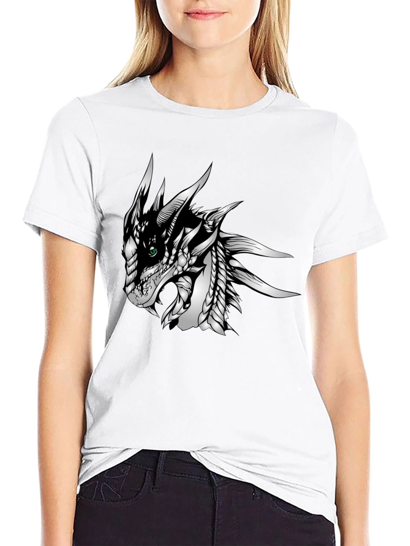 Dragon Graphic Black T-Shirt